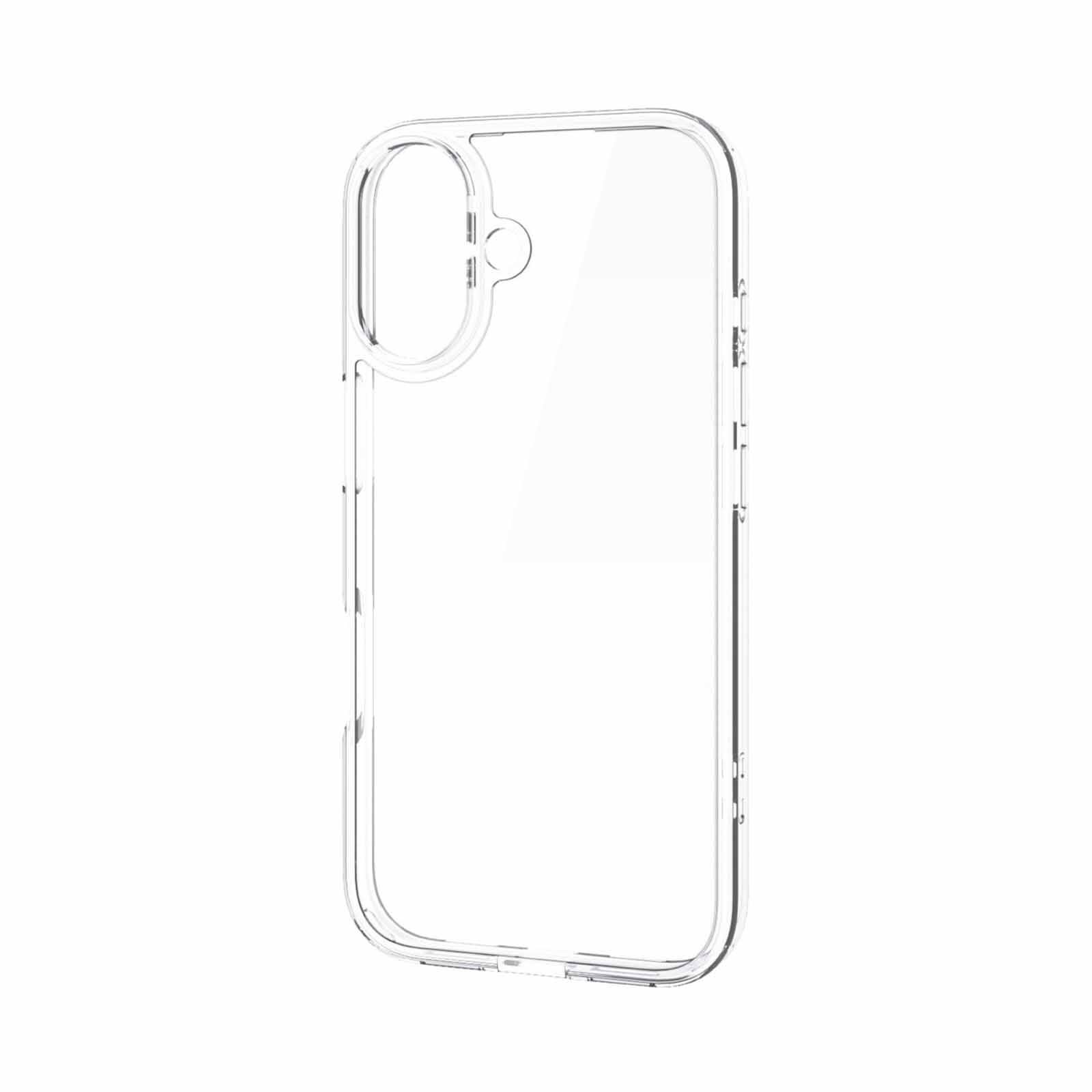 ELECOM Iphone 17 Hybrid Case Glass Standard With Metal Ring PM-A25AHVCG1CR-image 1