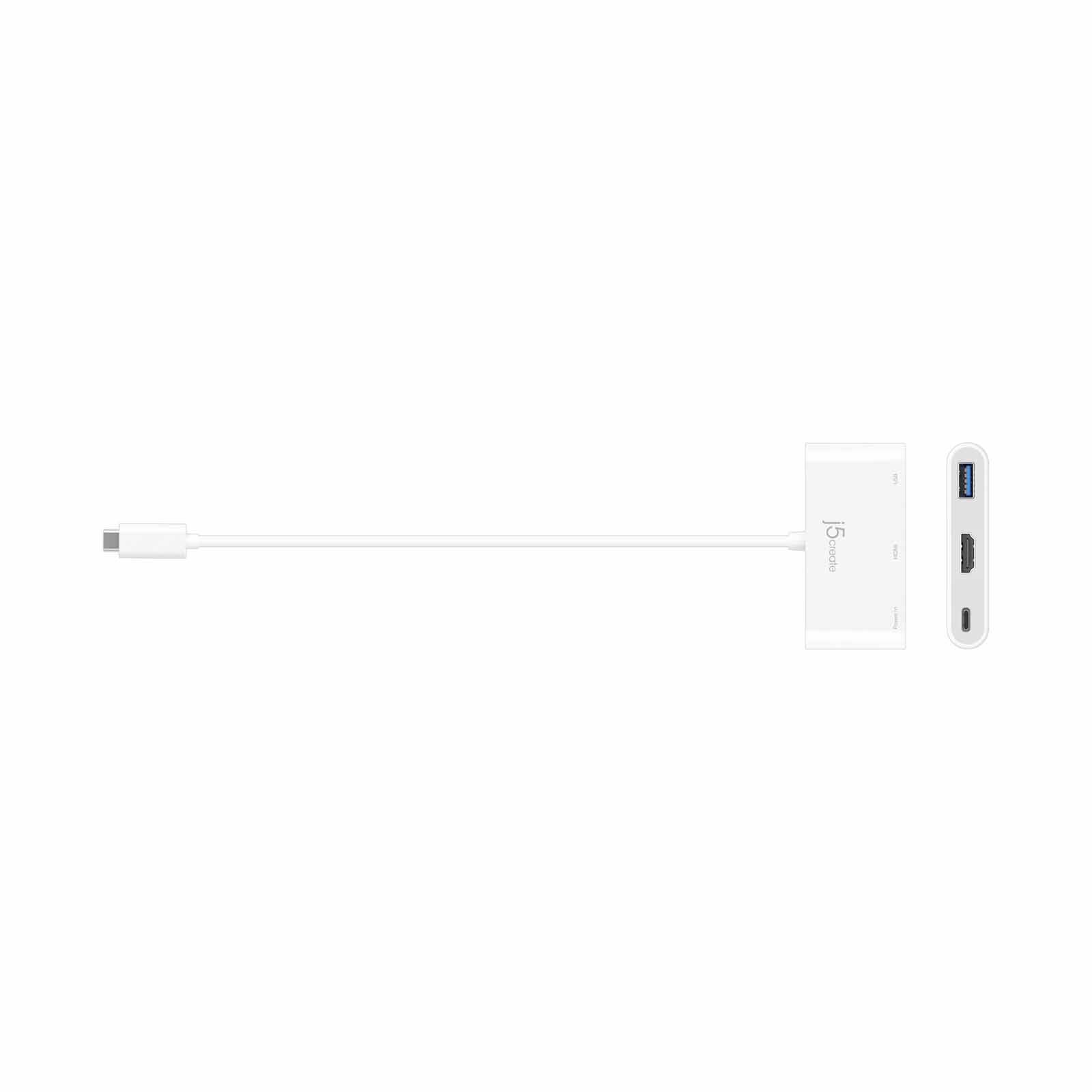 J5CREATE Usb Type-c To Hdmi & Usb 3.0 Hub With Power Delivery 2.0 JCA379-image 3