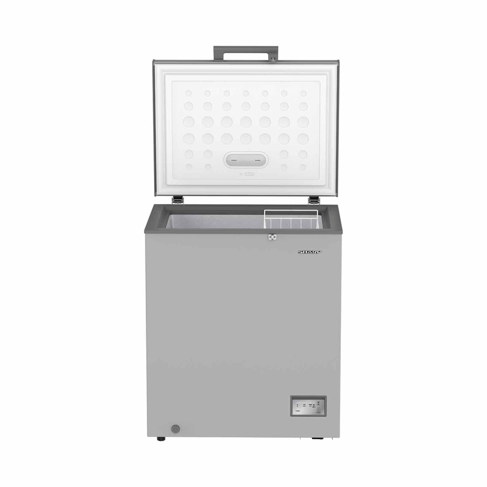 SHARP Chest Freezer (142l) - Grey SJ-C150-G-image 4