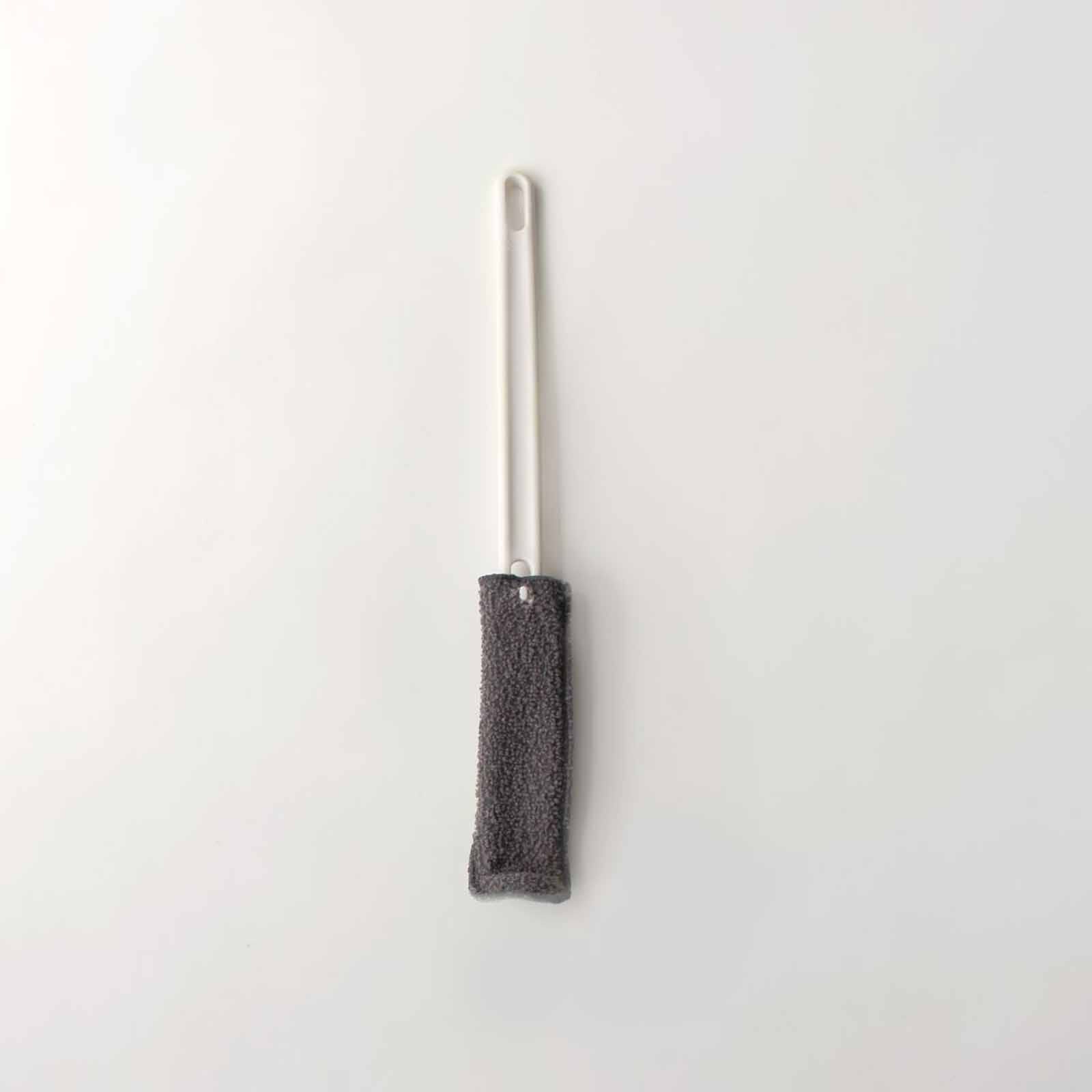 MARNA Bottle Sponge W/13.9" Handle (46x353x40mm) - Grey K476-GY-image 1