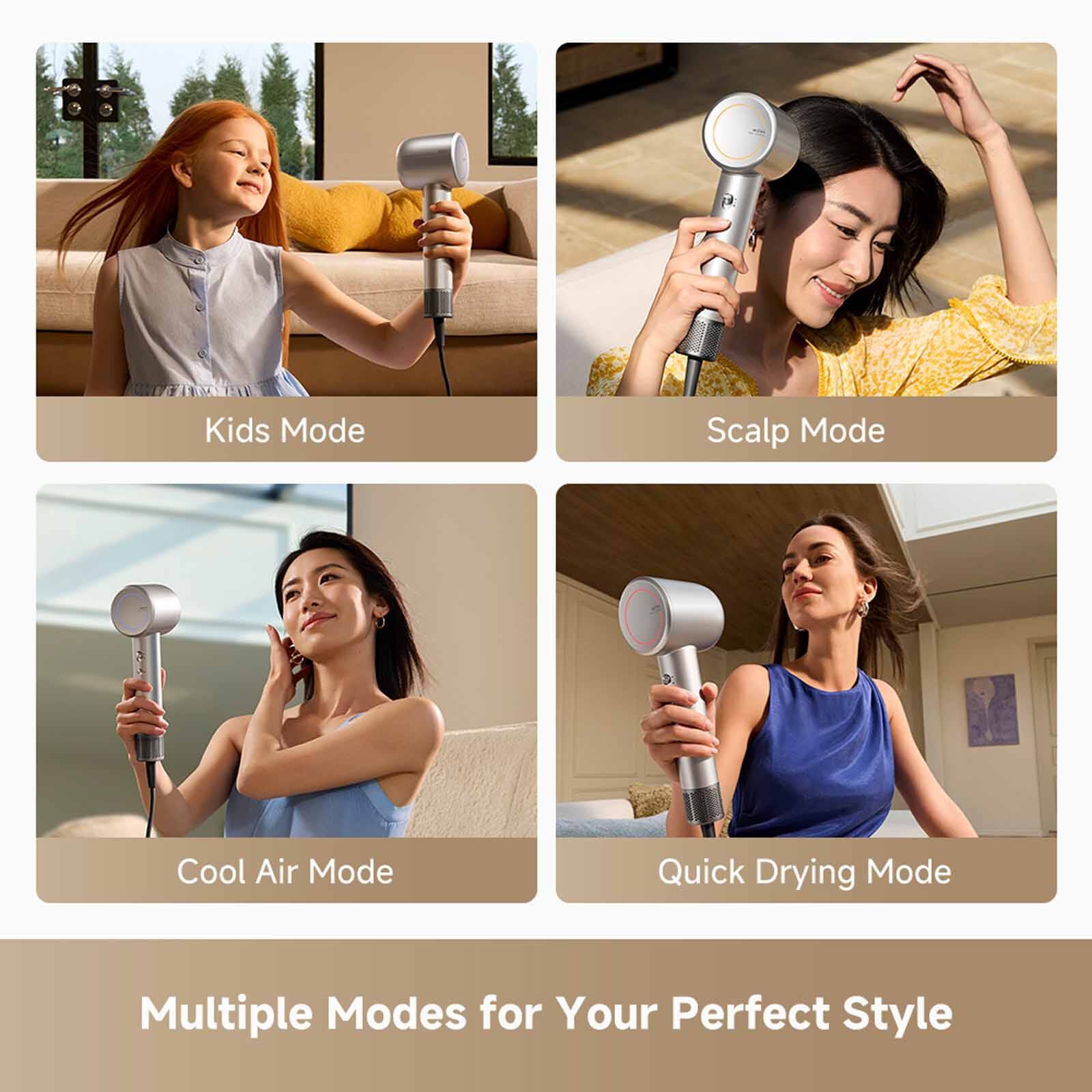 MOVA High-speed Hair Dryer Shine 10 - Silver MV-HDSH10-SV-image 6