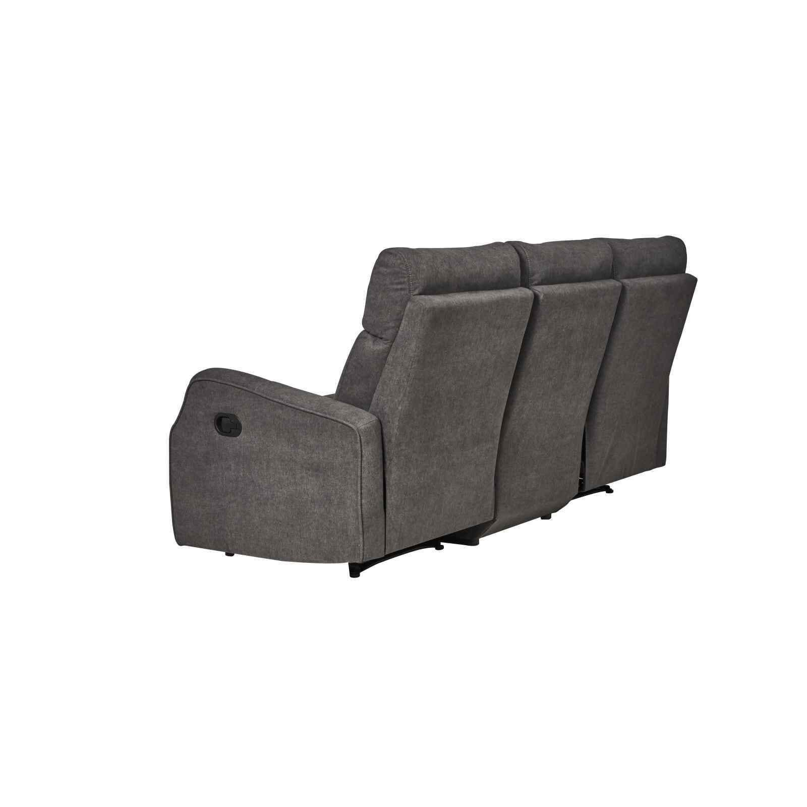 MIZU DESIG 3rr Seater Recliner (sl) Mto Simulated Leather Sofa ELLA-image 7