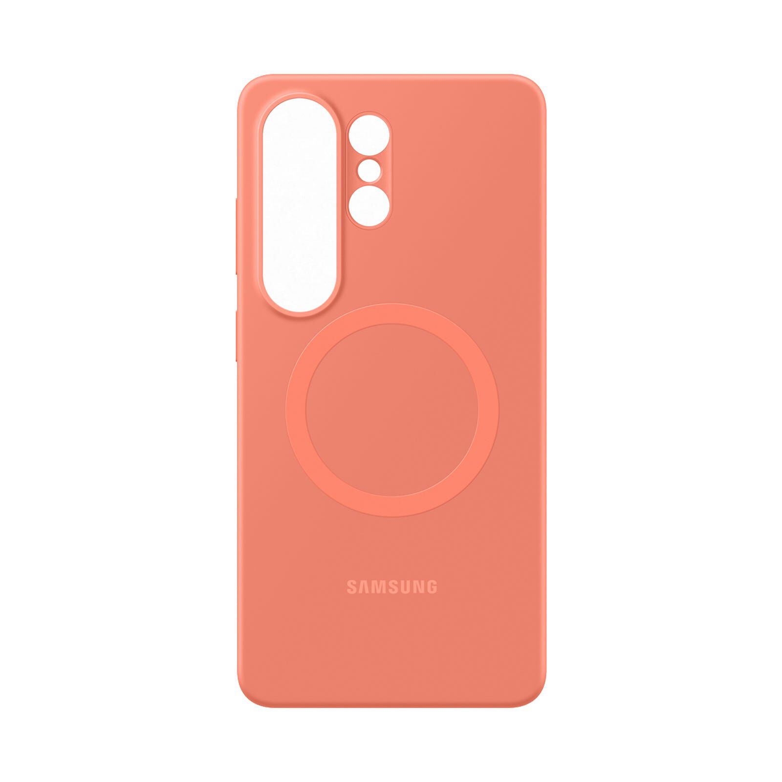 SAMSUNG Galaxy S26 Ultra Silicone Magnet Case Coral Red EF-ES948COEGWW-image 1