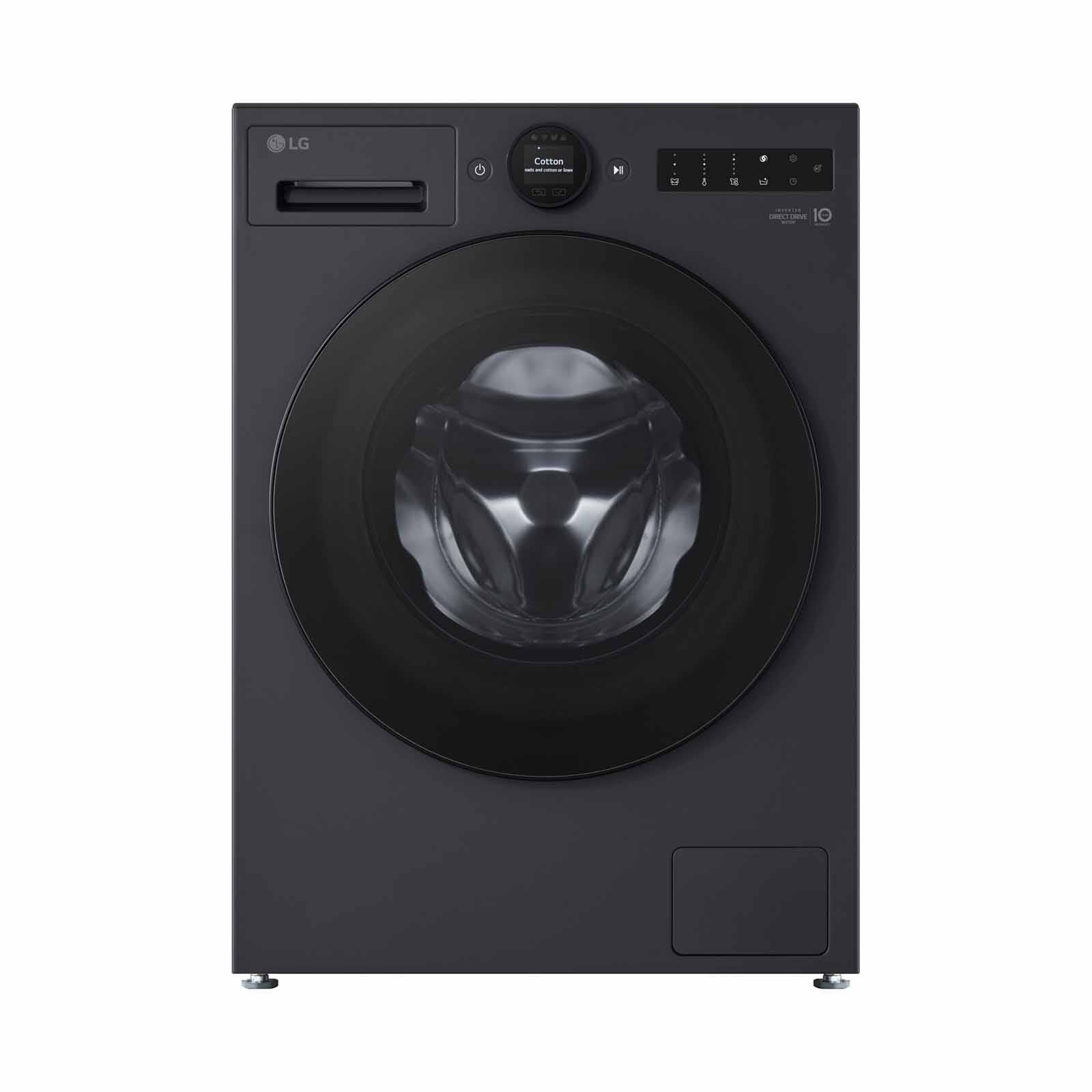 LG Front Load Washer (14kg) Matt Black FX1414S2K