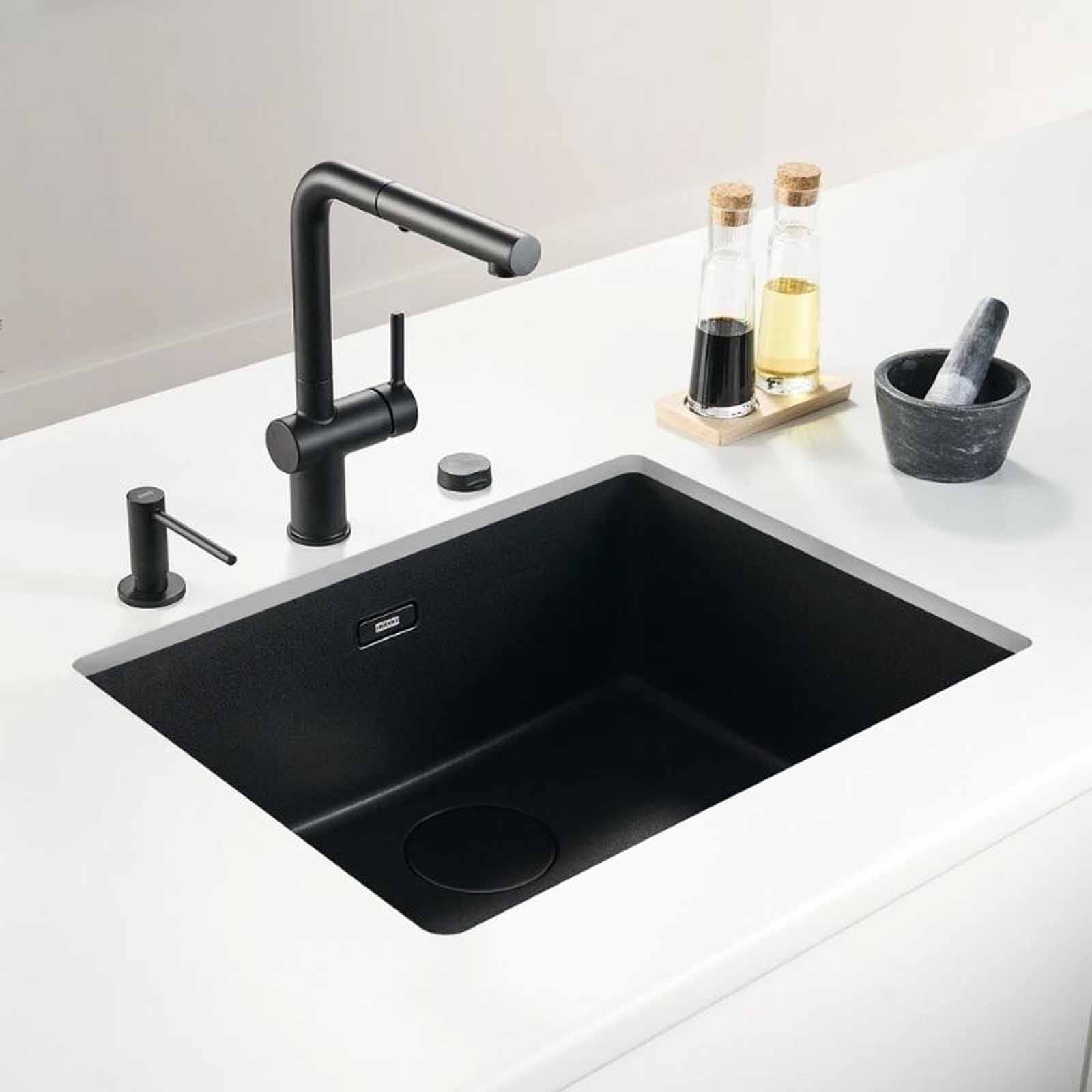 FRANKE Maris Single Bowl Fragranite Kitchen Sink Fragranite -ce Coffee MRG-210-52-CE-image 4