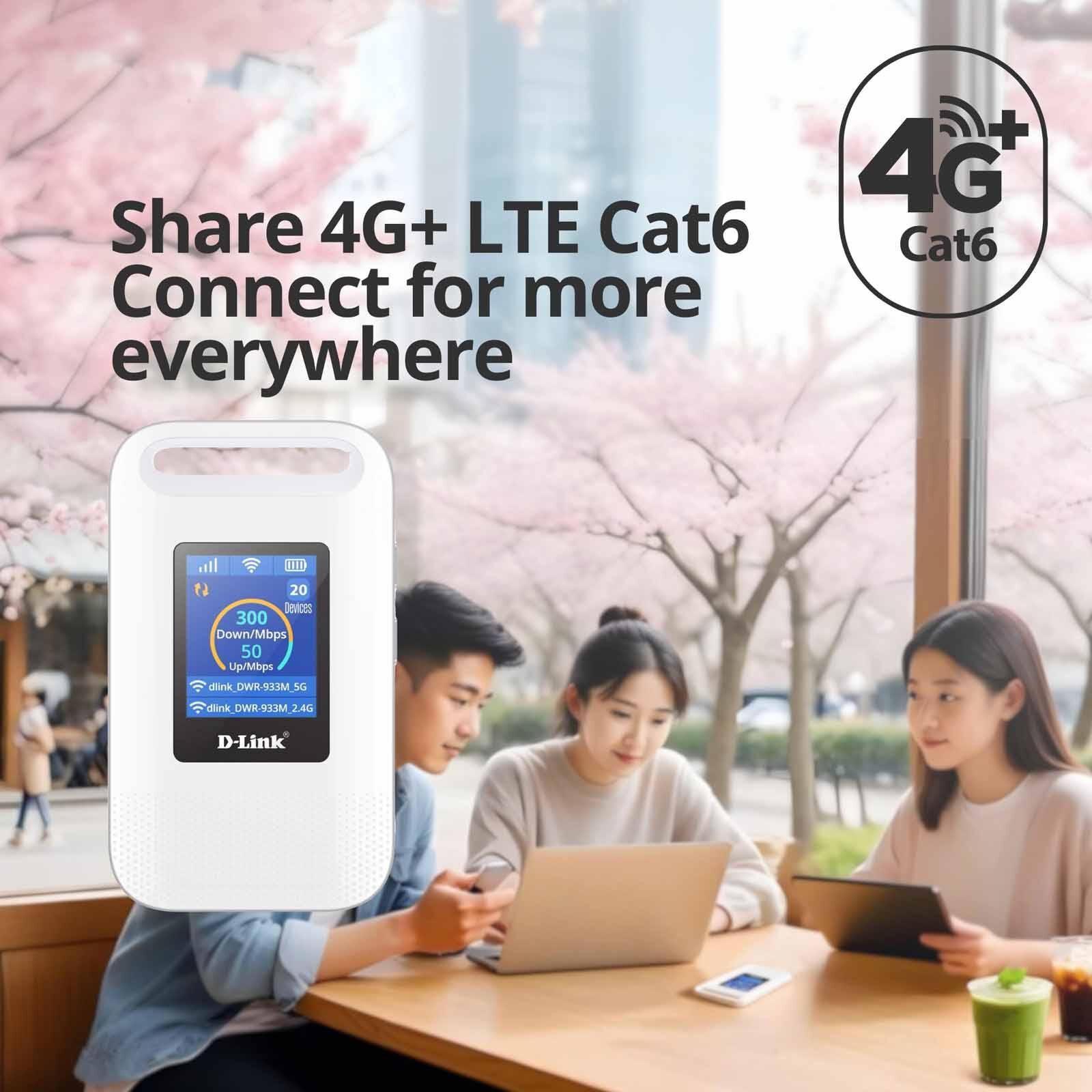 DLINK 4g/lte Cat 6 Wi-fi Hotspot DWR-933M-image 3