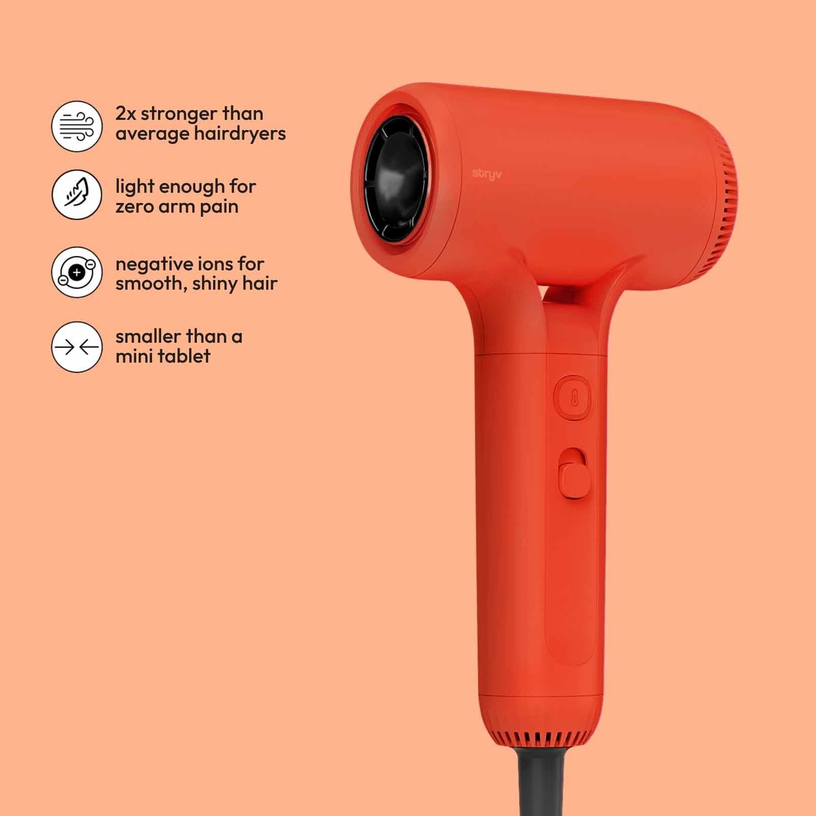 STRYV Colour+2.0 Hair Dryer - Orange SVHDR3OR-01-image 2