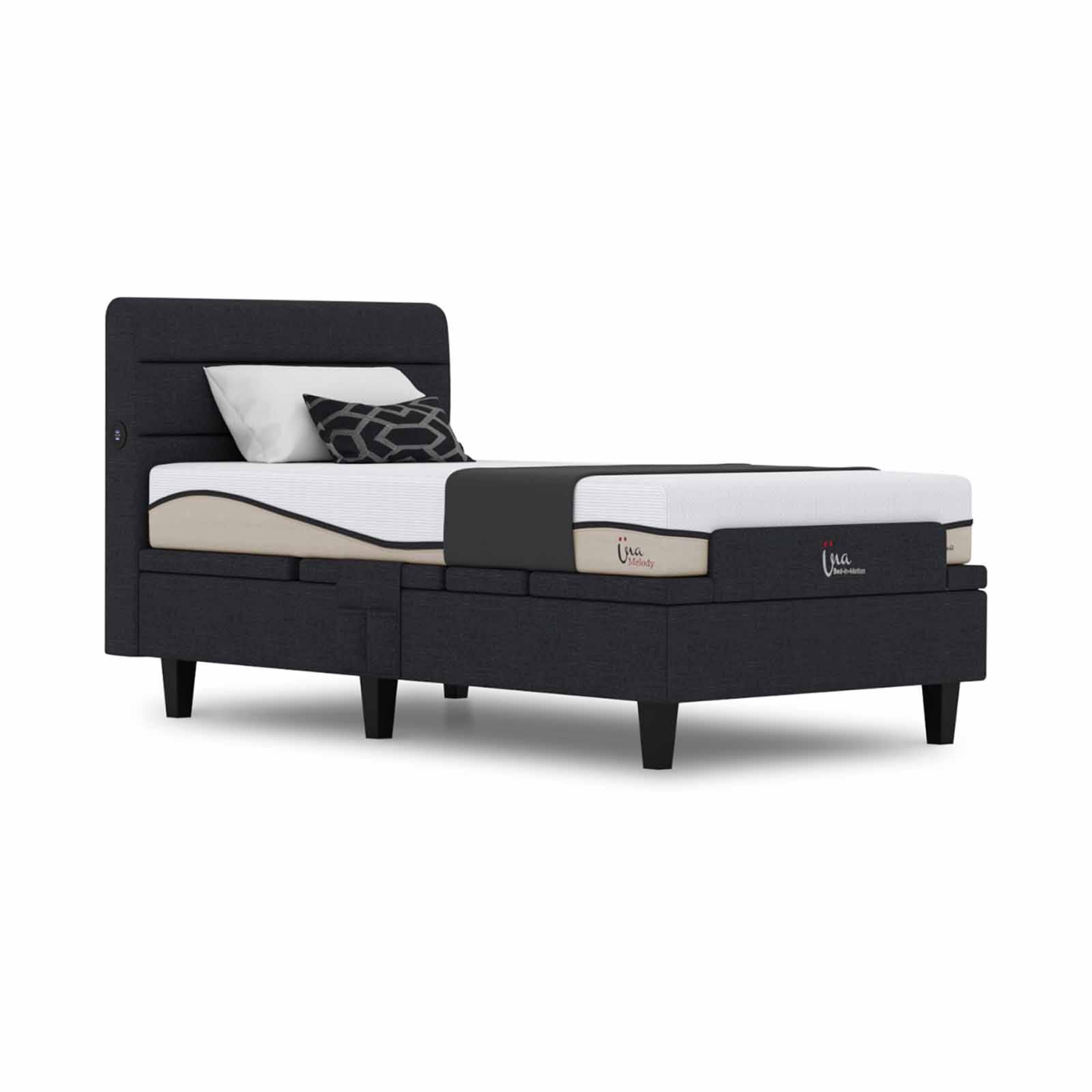 MAXCOIL Una Adjustable Bed + Melody Mattress Super Single Size UNA MOTORISED ADJUSTABLE BED + MELODY MATT-image 1