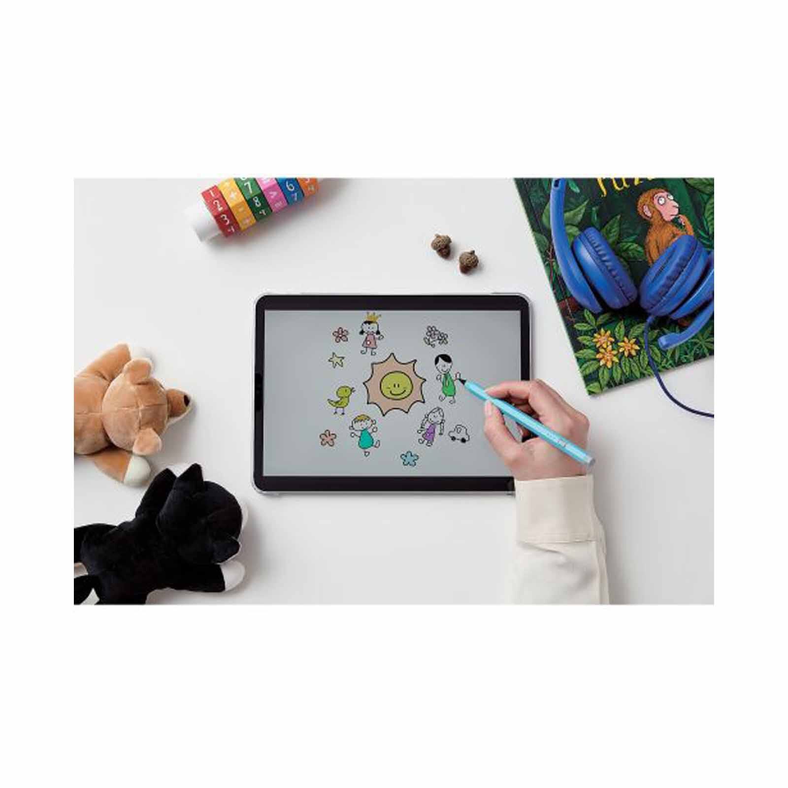 ELECOM Active Stylus Pen/pencil Design/hexagon/rechargeable/for Ipad Only/palm Rejection/tilt Detection/mag P-TPACAPEN01BU-image 4