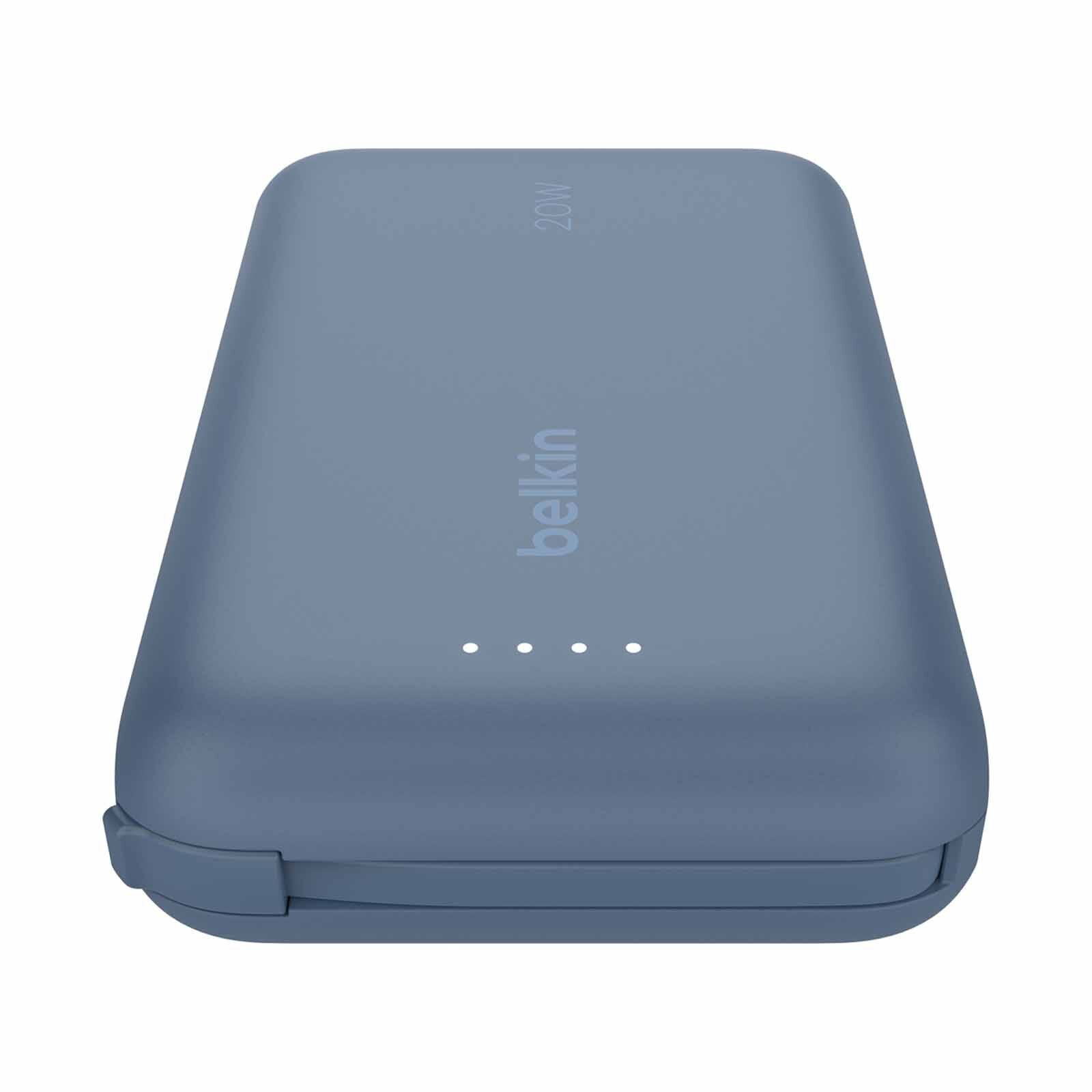 BELKIN Powerbank 10k W/ Cable Blue Pd 20w BPB021FQBL-image 3