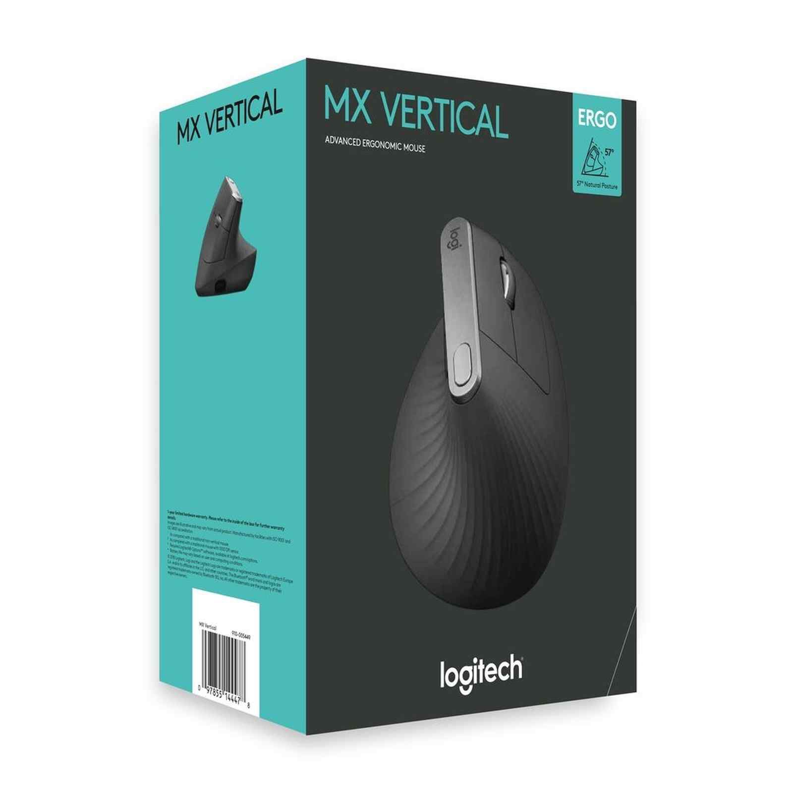 LOGITECH Mx Vertical Wireless Ergonomic Mouse 910-005449-image 16