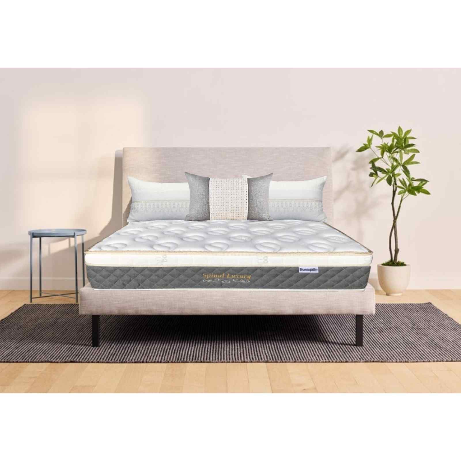 DUNLOPILLO Queen Size Mattress SPINAL LUXURY-image null