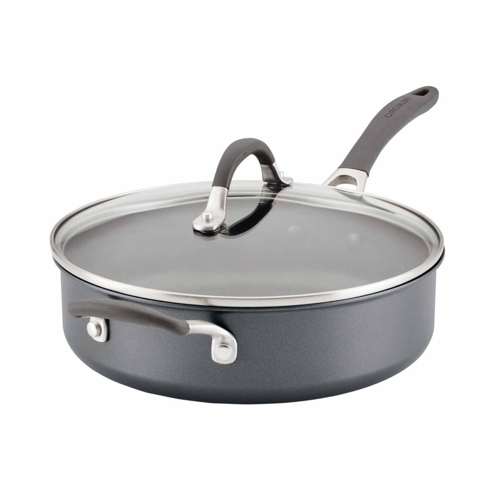 CIRCULON Scratchdefense A1 Nonstick 28cm/4.7l Covered Saute With Helper Handle 81835