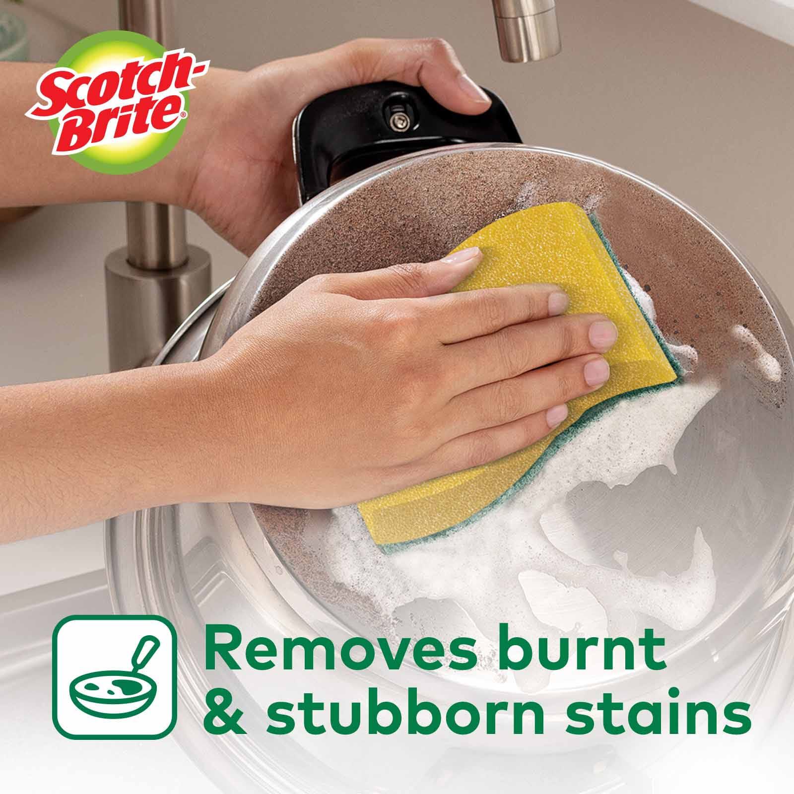 3M SCOTCHB S/b 2in1 Anti-bac Scrub Sponge 3pc 213-image 7