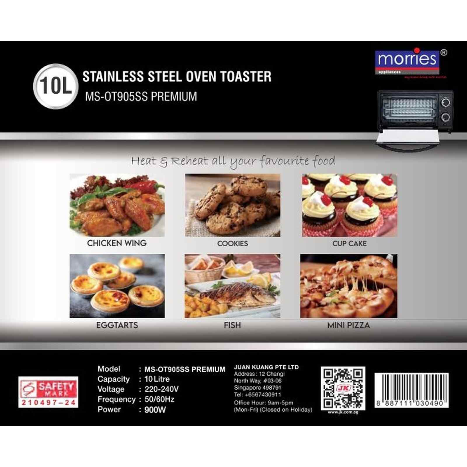 MORRIES Oven Toasters (10l) MS-OT905-image 5