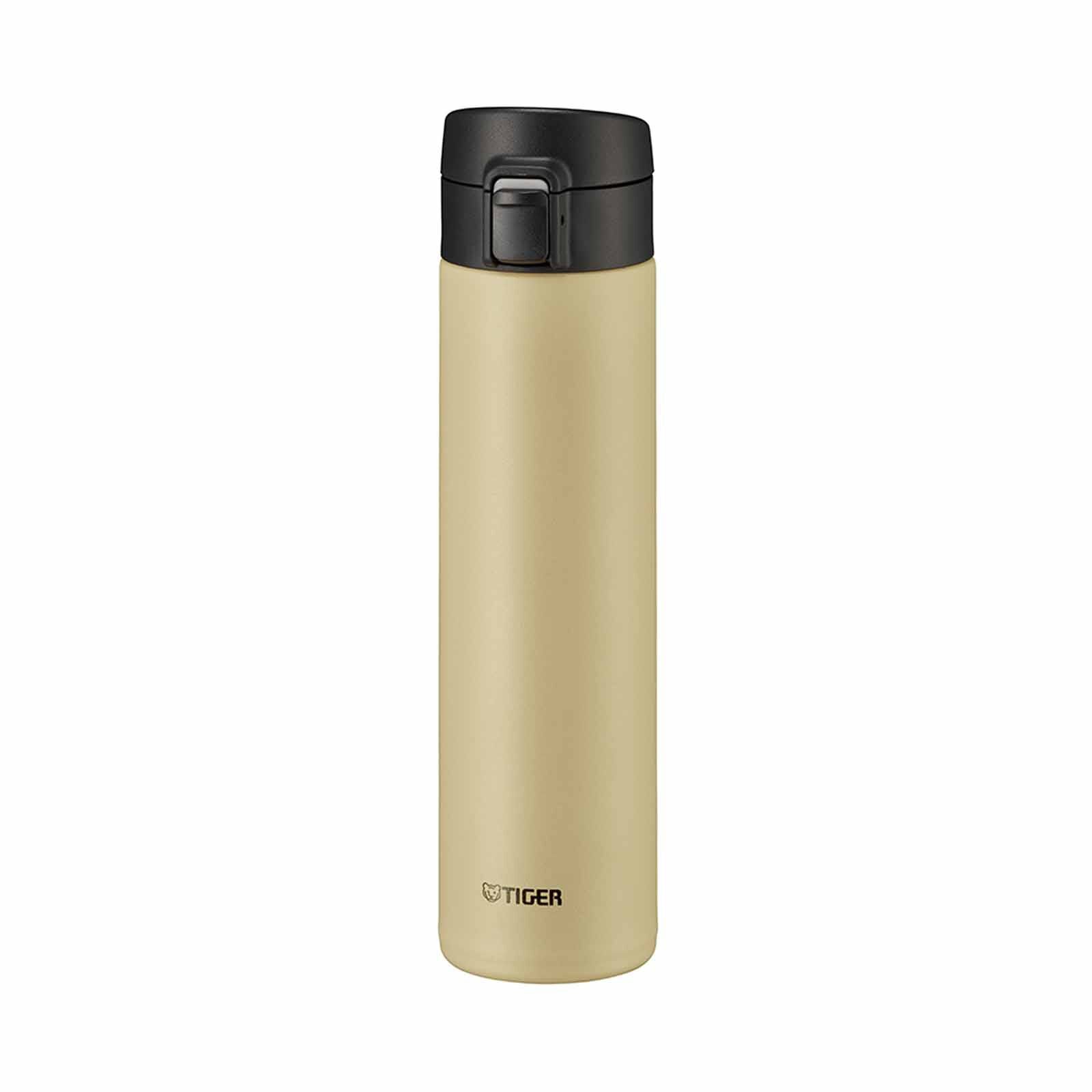 TIGER 0.6lt Push Button Lid Stainless Steel Bottle (sand Beige) MKA-K060 (CK)-image 1