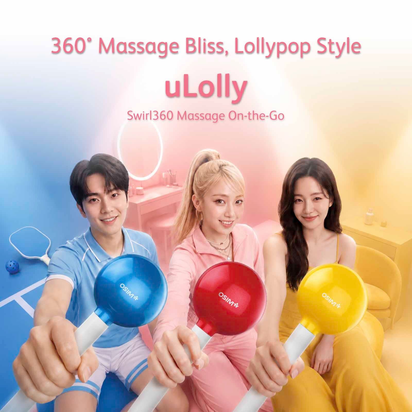 OSIM Ulolly Handheld Massager - Lemon OS-2264-YW-image 7