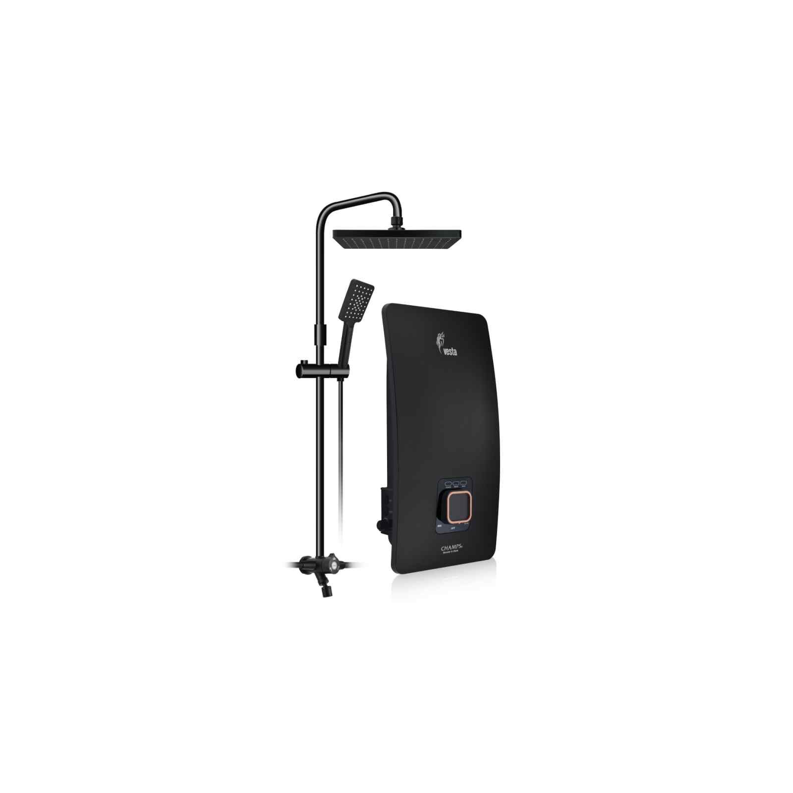CHAMPS Electric Instant Water Heater (installation Charges Applies) VESTA - MATT BLACK