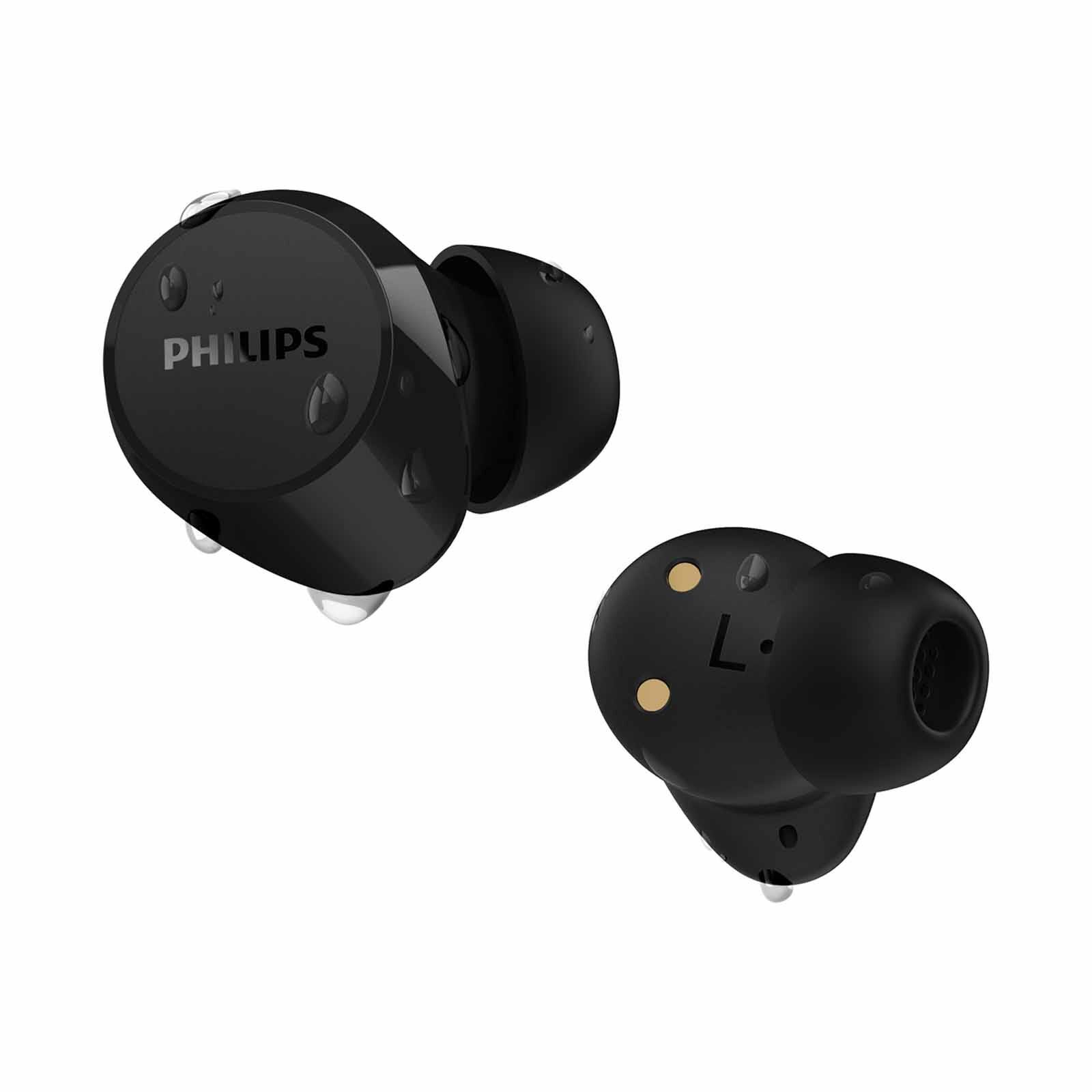 PHILIPS True Wireless In-ear Headphones Black TAT1209BK/97-image 4