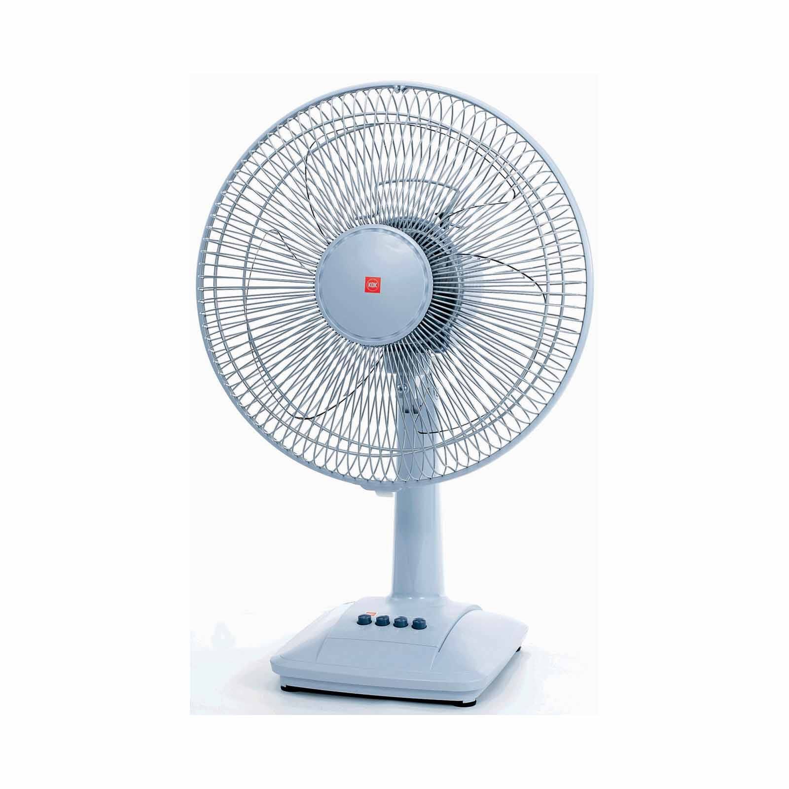 KDK 16 In Table Fan -silver Blue A40AS(BLUE)