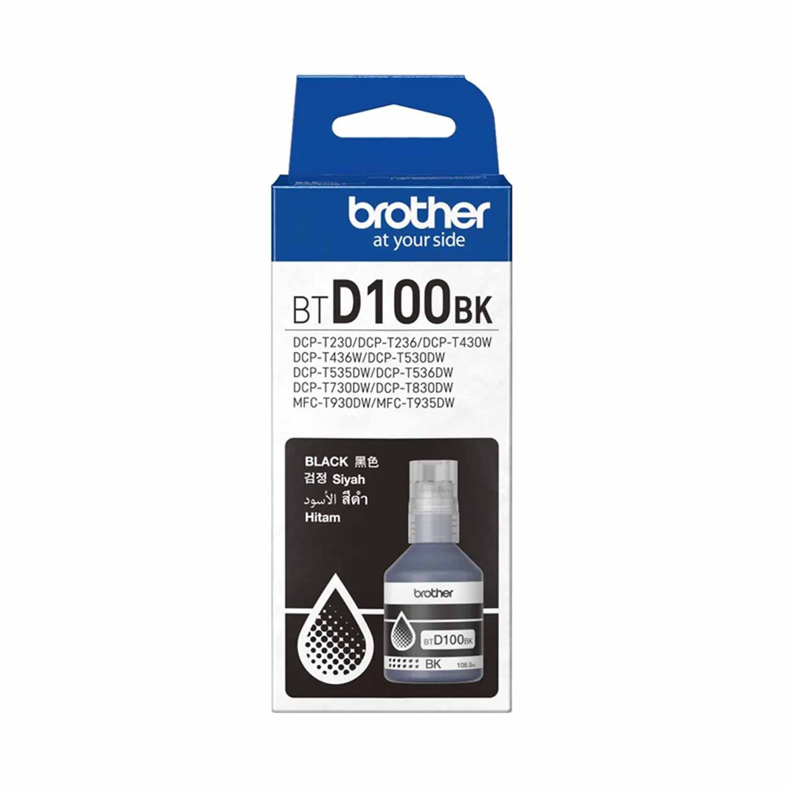 BROTHER Ink Bottle Black BTD100BK ASA-image null