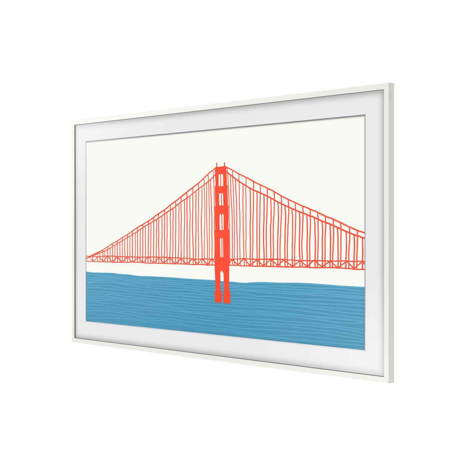 SAMSUNG 43in White Frame Bezel For Qa43ls03aakxxs VG-SCFA43WTBRU (WHITE)-image 2