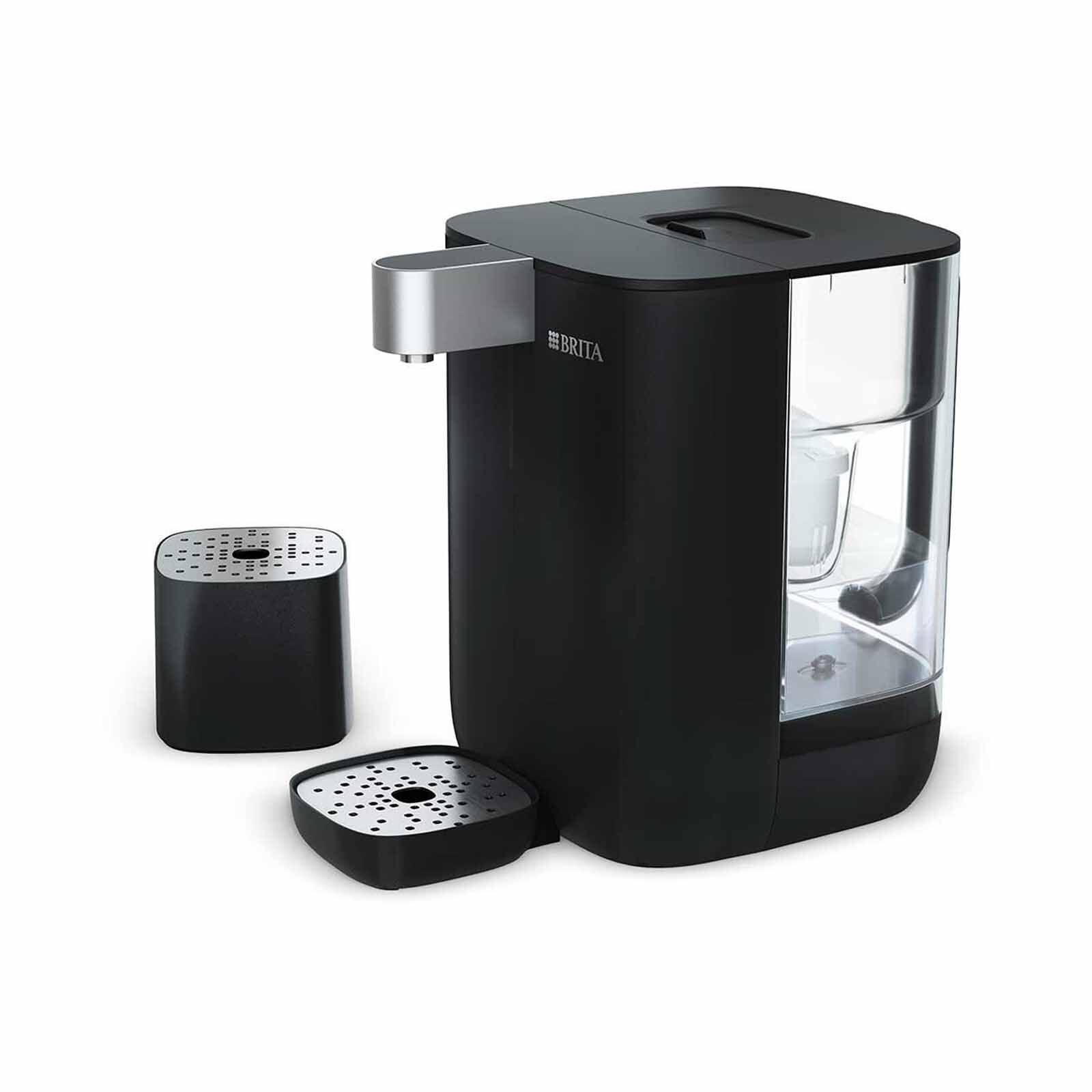 BRITA Hot & Cold Water Dispenser (5.3l) - Black CUBE 2.0 - BLACK-image 1