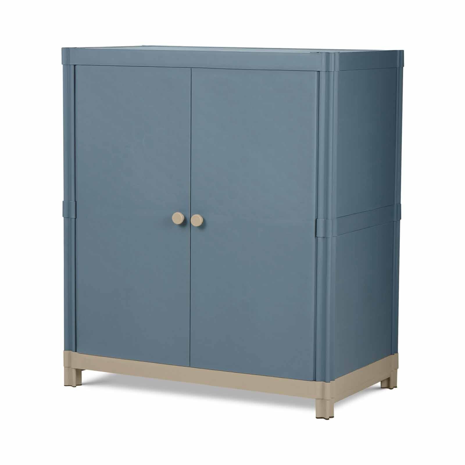 PHOENIX Flo Modular Plastic Storage Indoor Cabinet (fog) S3 CABINET LOW