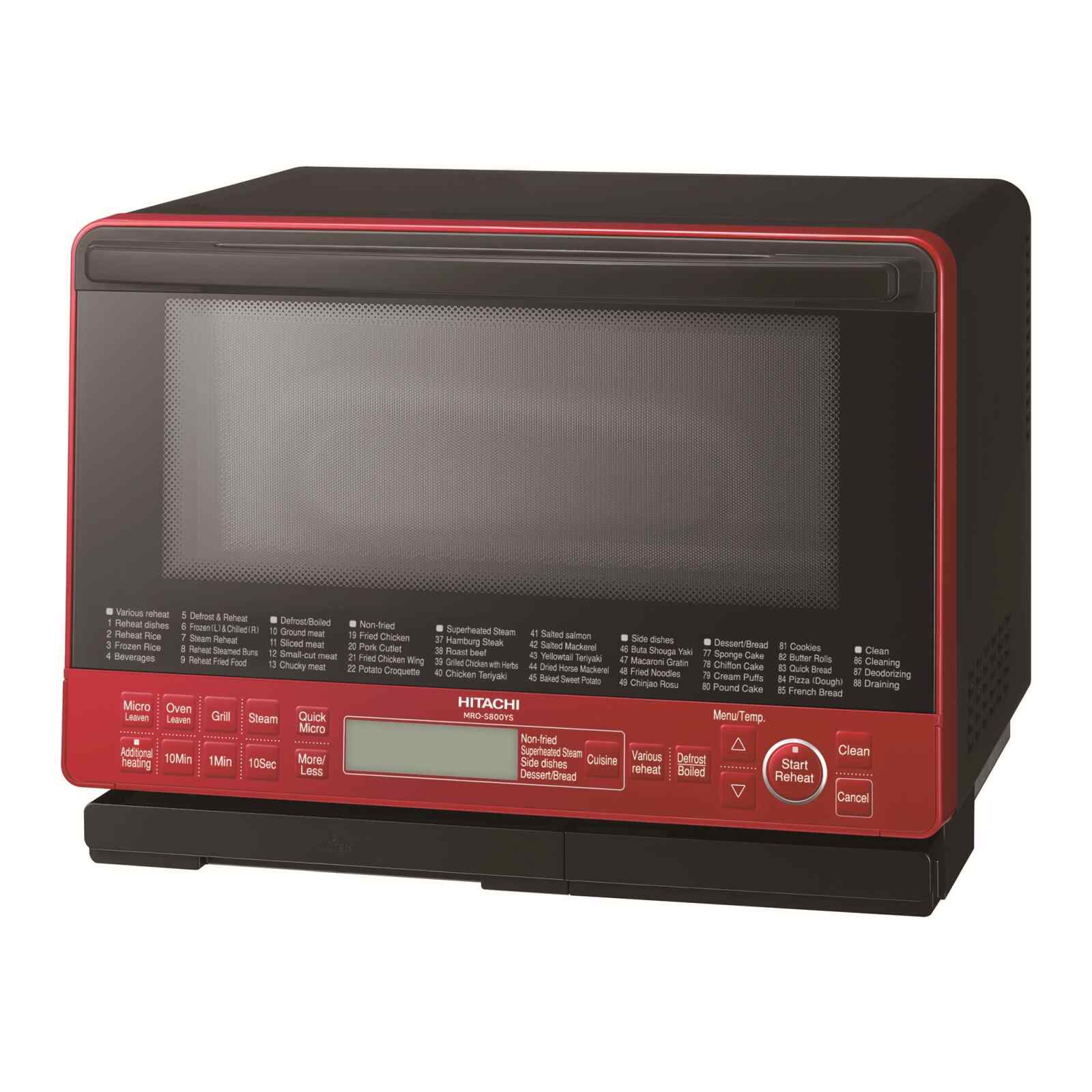 HITACHI Microwave Convection With Steam (31l) - Red MRO-S800YS