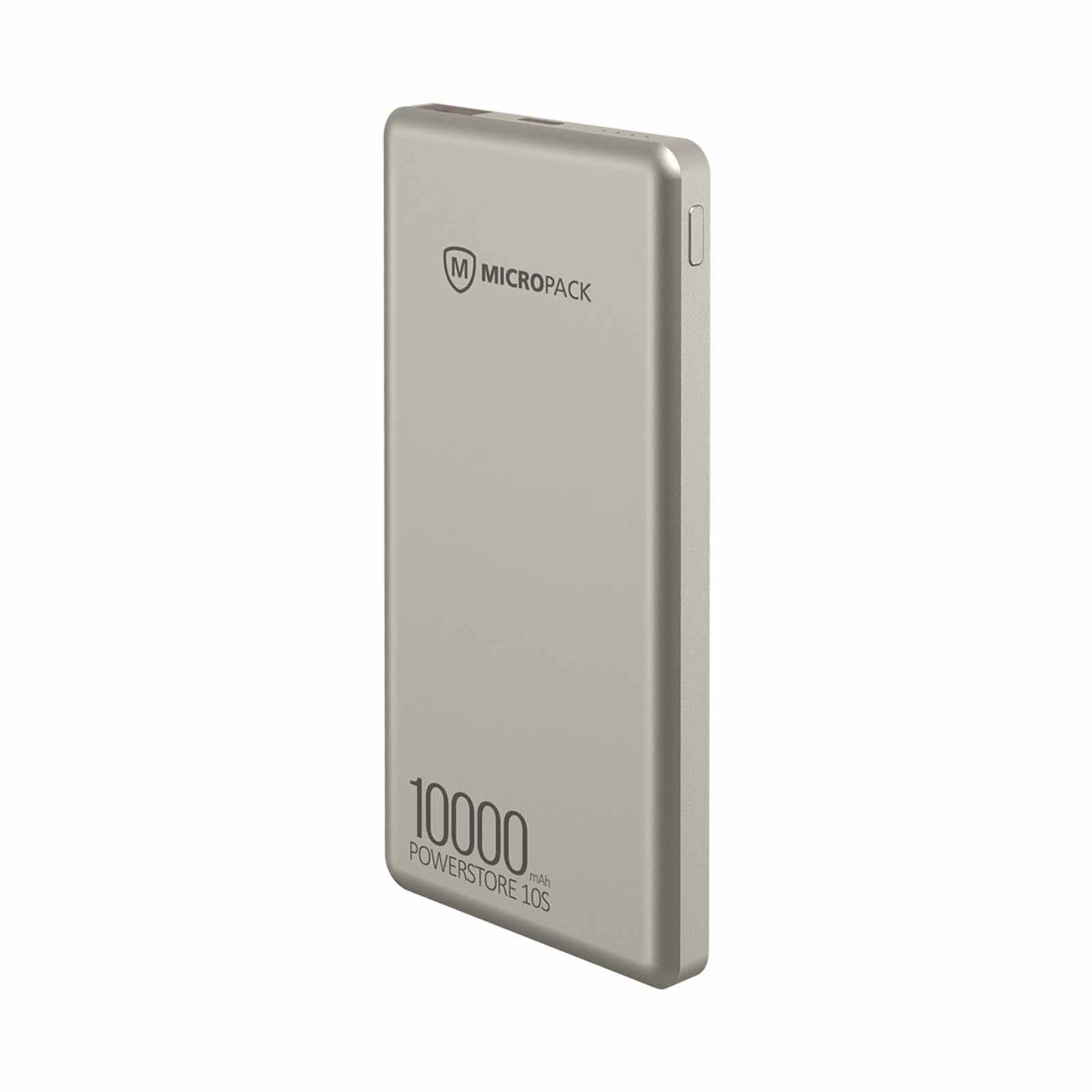 MICROPACK 2 In 1 Slim Powerbank - Titanium Gold PB-10S-TI-image 6
