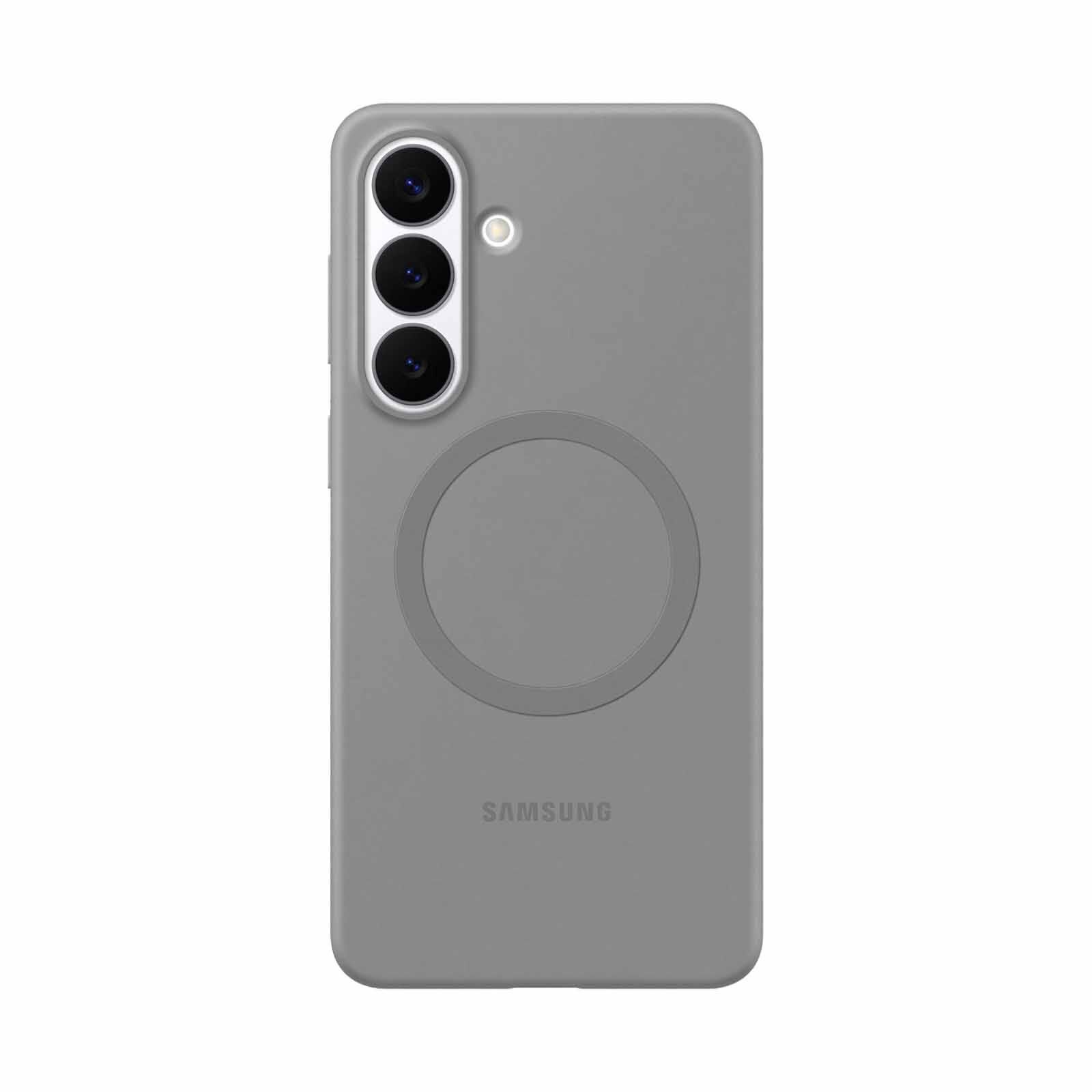 SAMSUNG Galaxy S26+ Silicone Magnet Case Gray EF-ES947CJEGWW-image 2