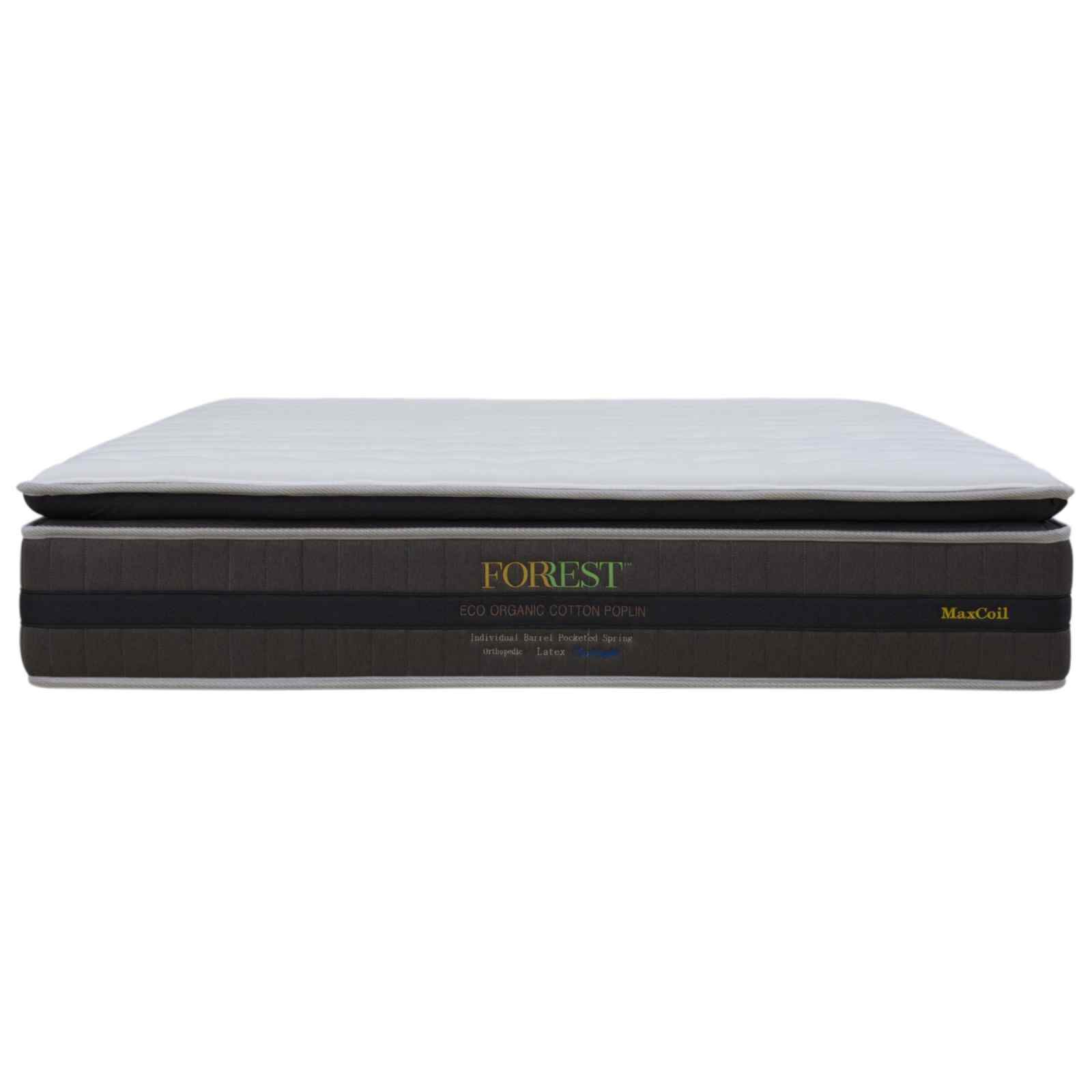 MAXCOIL Queen Size Mattress ECO ORGANIC COTTON POPLIN-image 1