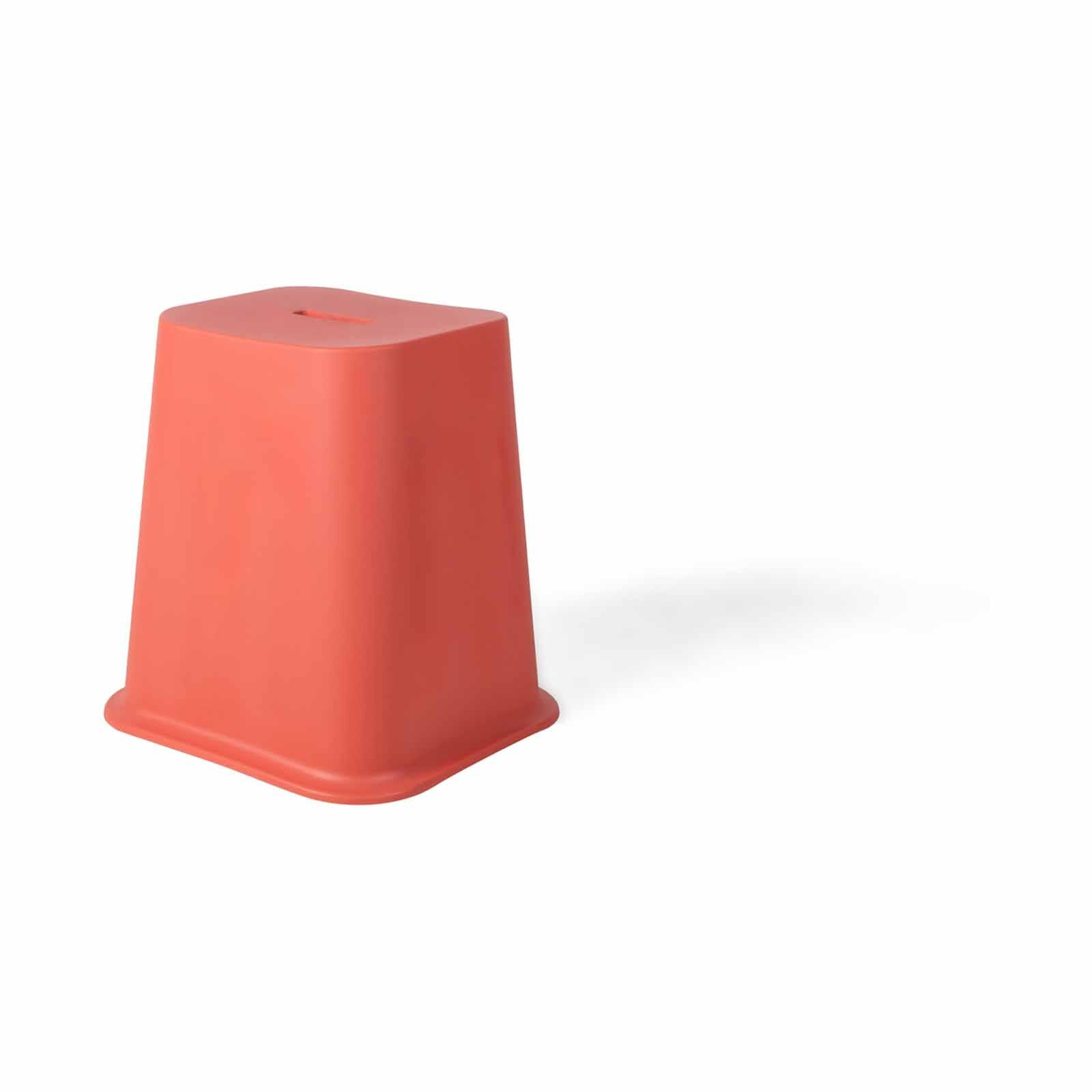 PHOENIX Pop Stool Plastic 1.4kg L40.3 Raspberry P-PX-50-1402-image null