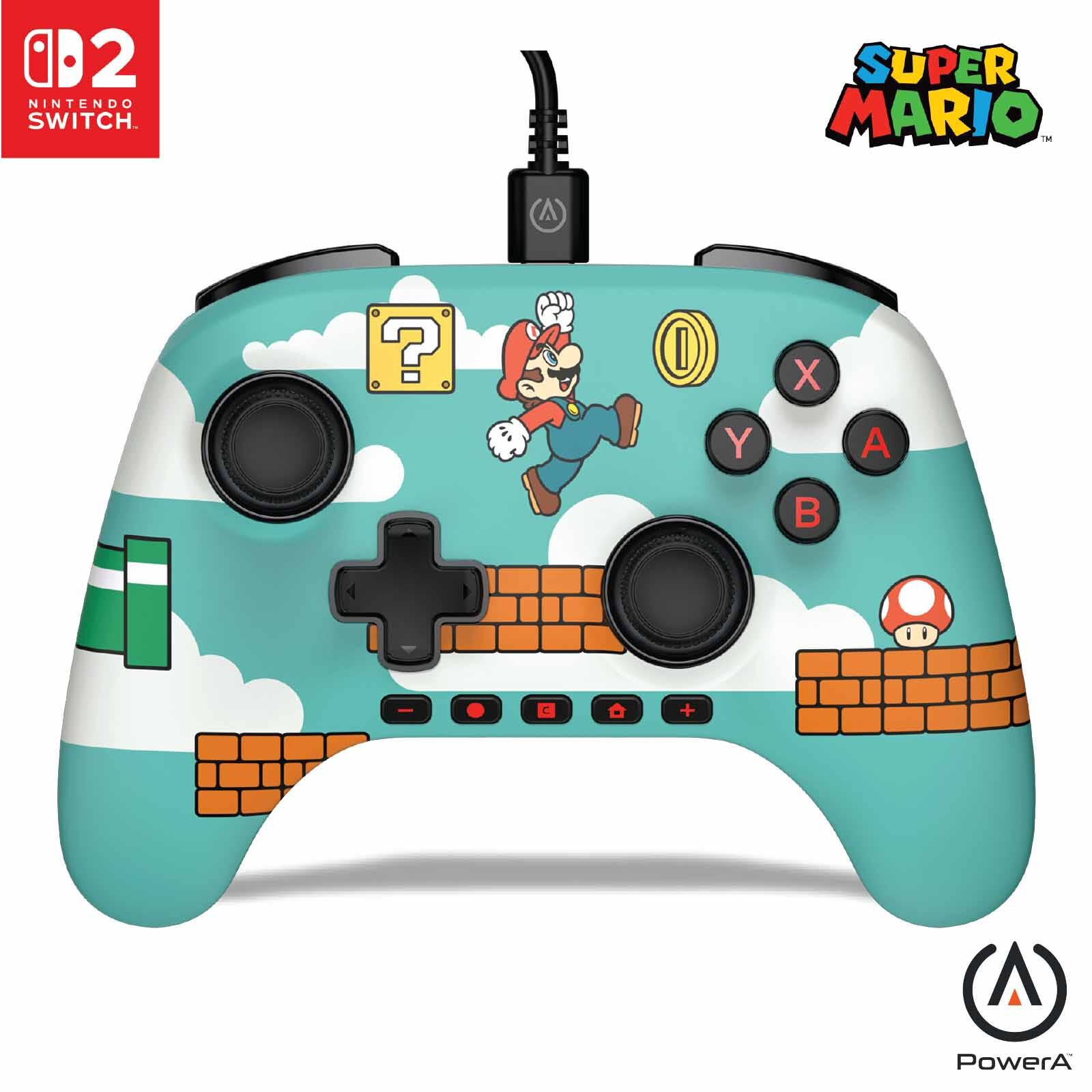POWERA Nsw2 Adv Wired Controller Mario Time NSGP0527-01
