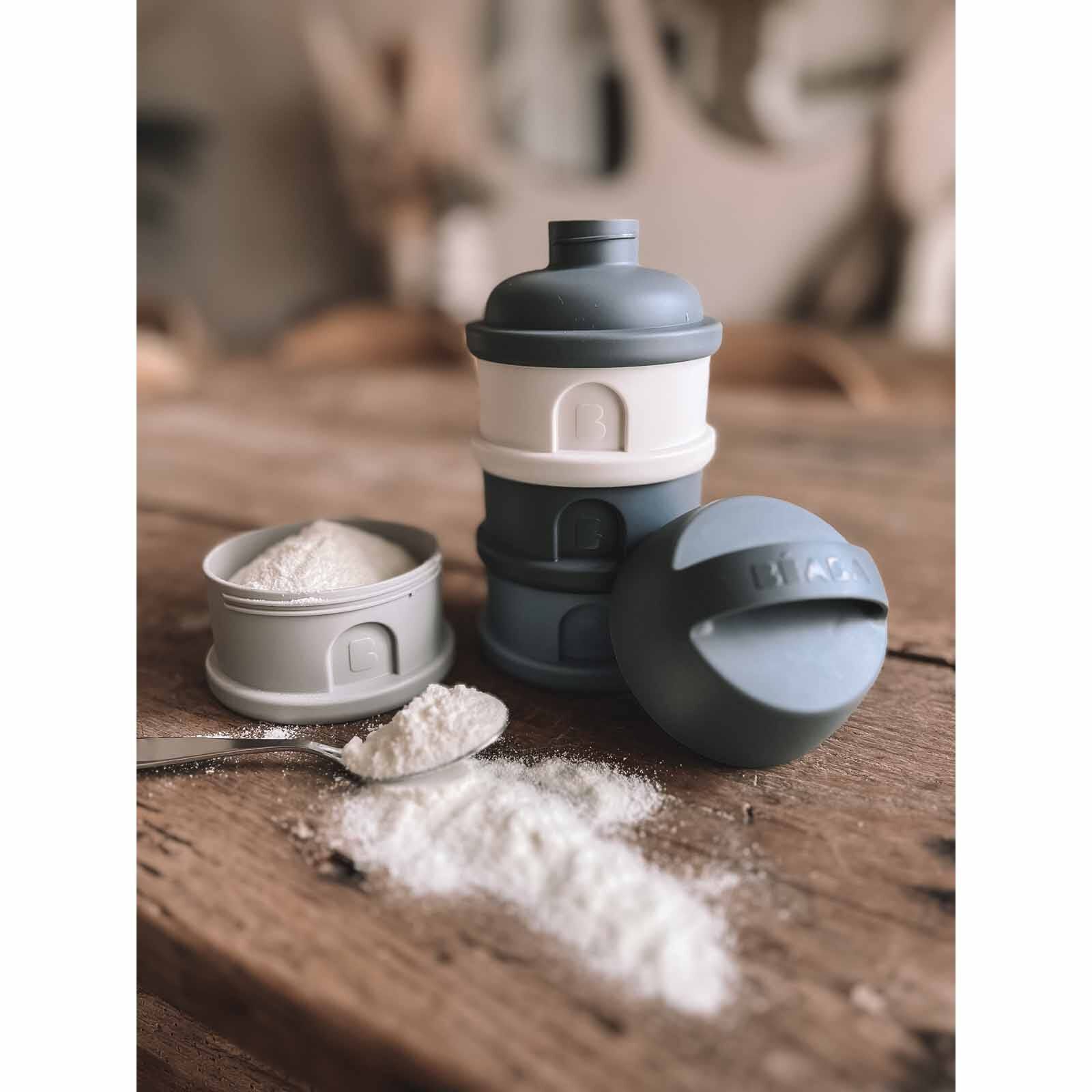 BEABA Container - Mineral Grey/blue (online) FORMULA & SNACK-image 4