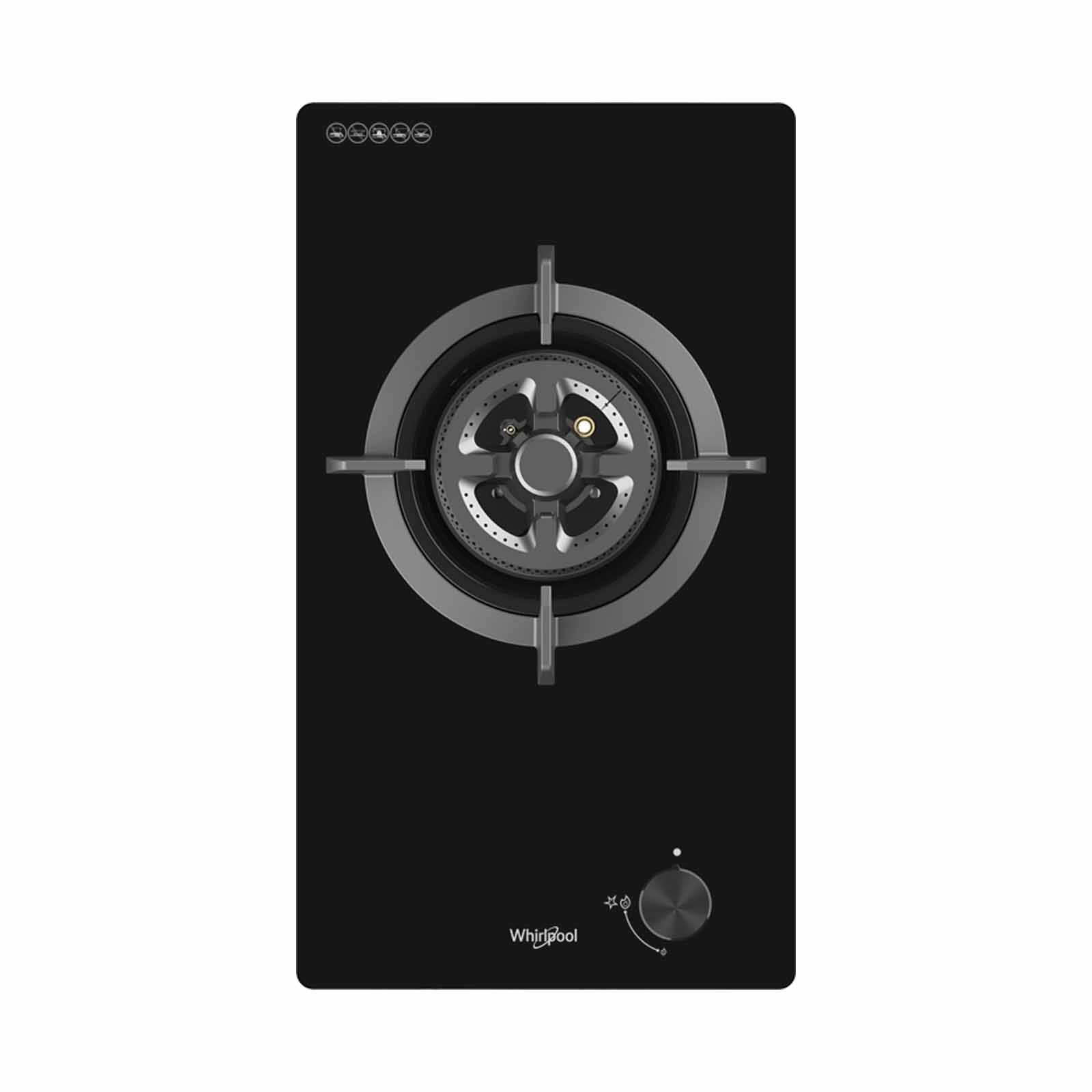 WHIRLPOOL Domino Gas Hob Single Burner Ls (lpg) GWG3010LS-image 1