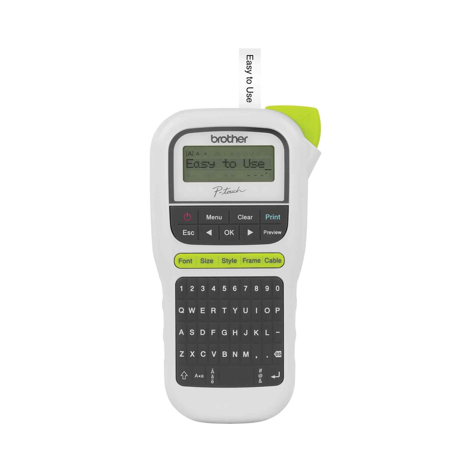 BROTHER Home & Office Portable Electronic Labeller PT-H110