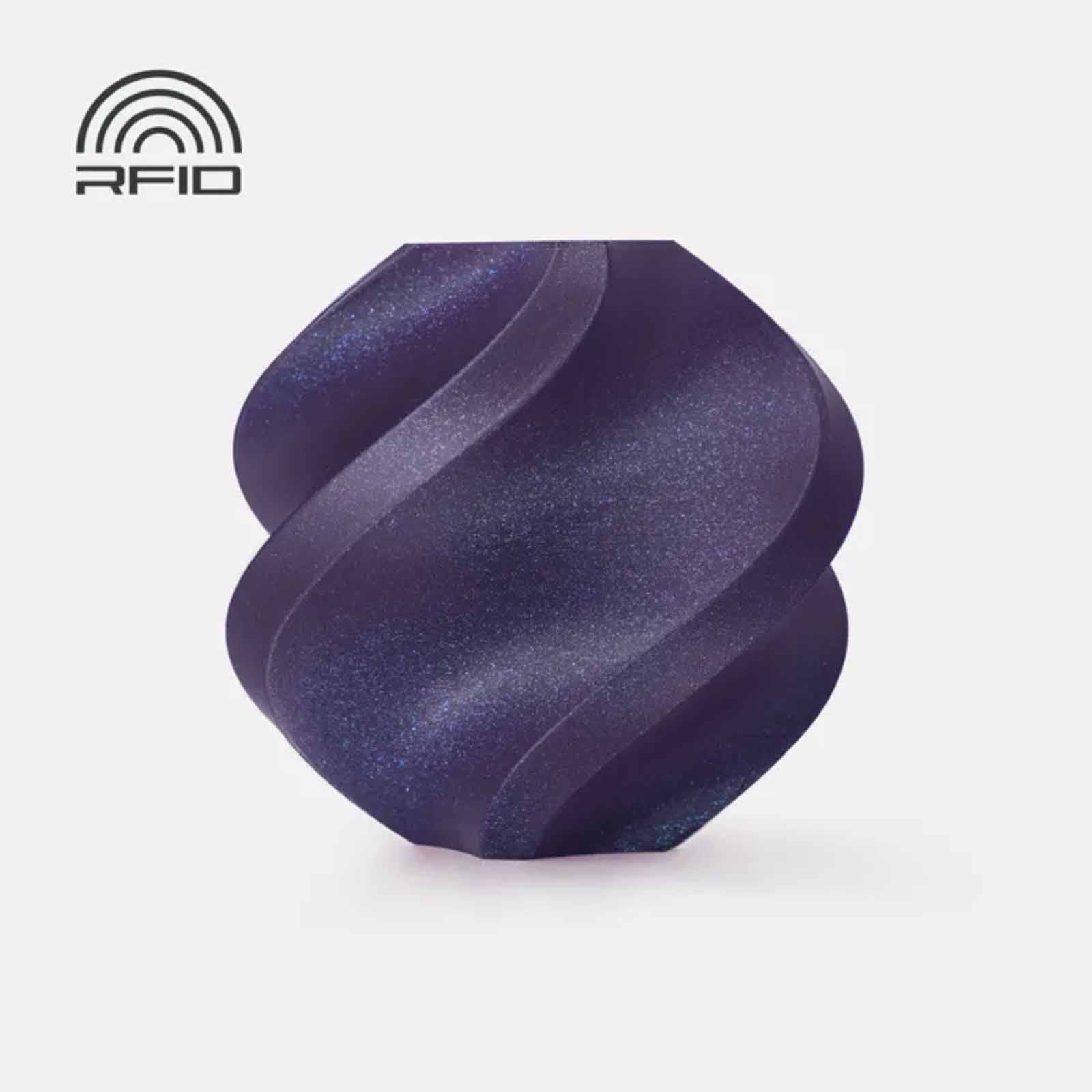 BAMBU LAB Pla Galaxy - Purple - With Bambu Reusable Spool BAM-A15-B0-1.75-1000-SPL-image null