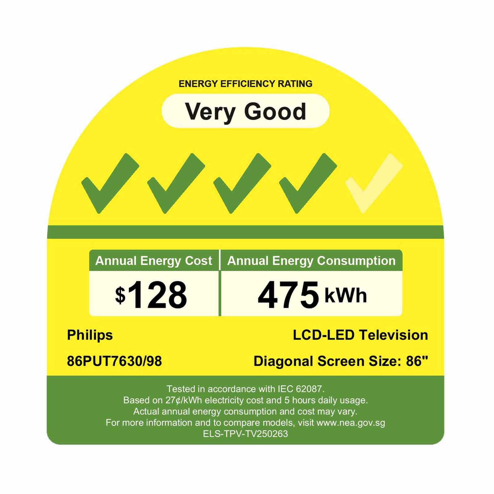 PHILIPS 86 In 4k Uhd Google Tv 86PUT7630/98-image 3