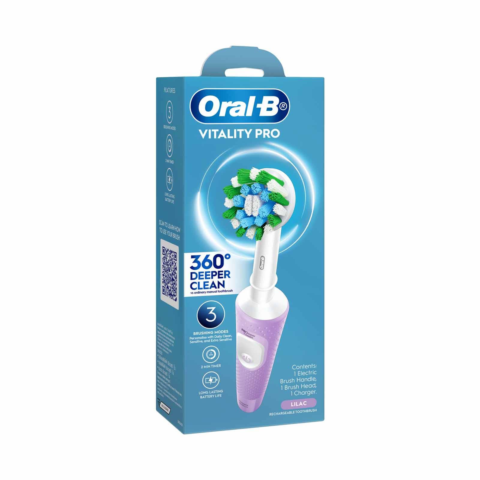 ORAL-B Vitality Pro (deep Clean) Lilac D103.413.3 - LILAC-image 5