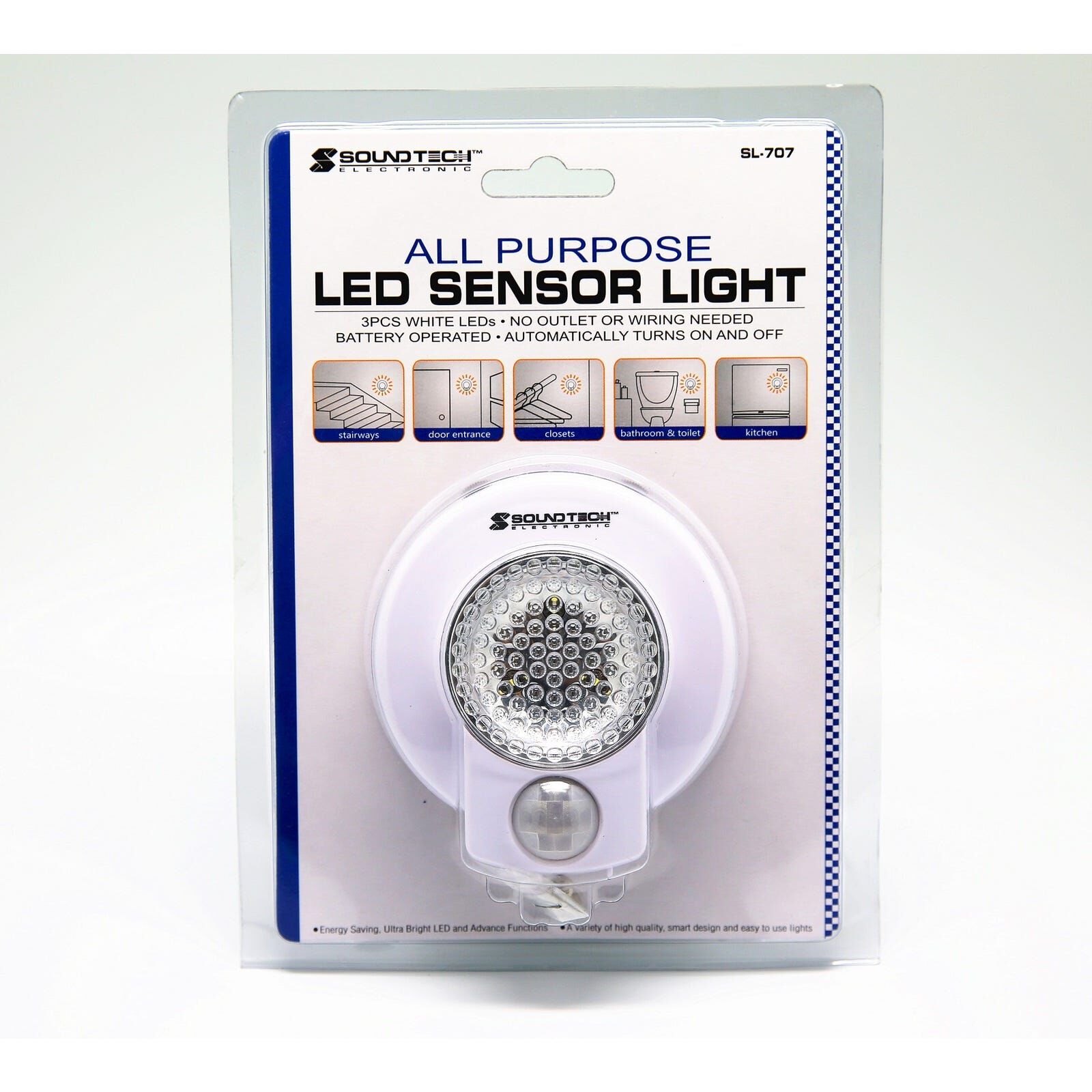 SOUNDTEOH Led Sensor Light SL-707