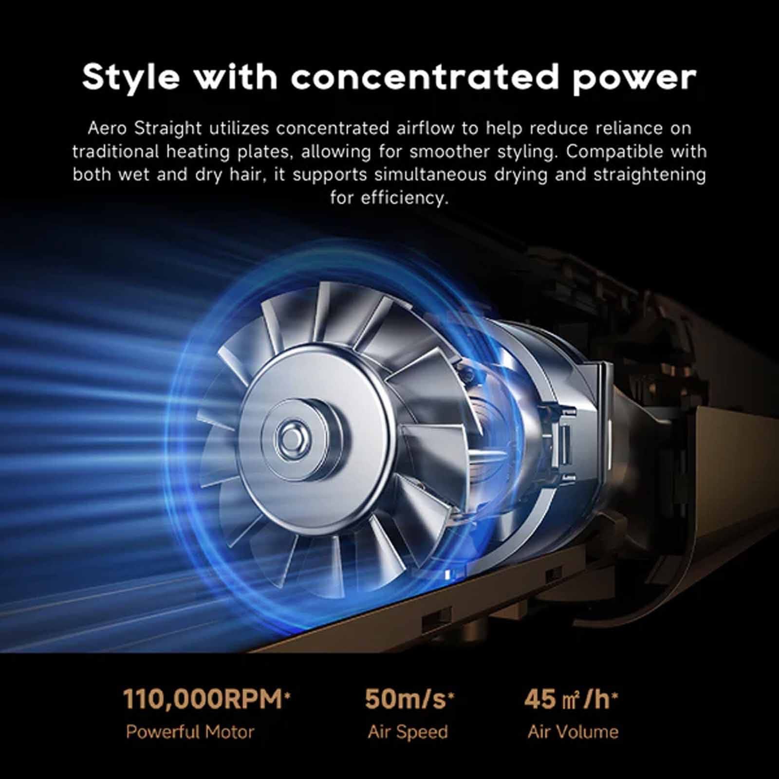 DREAME Aerostraight High-speed Styler (1600w) - Gold DM-AEROSTYL-GD-image 16