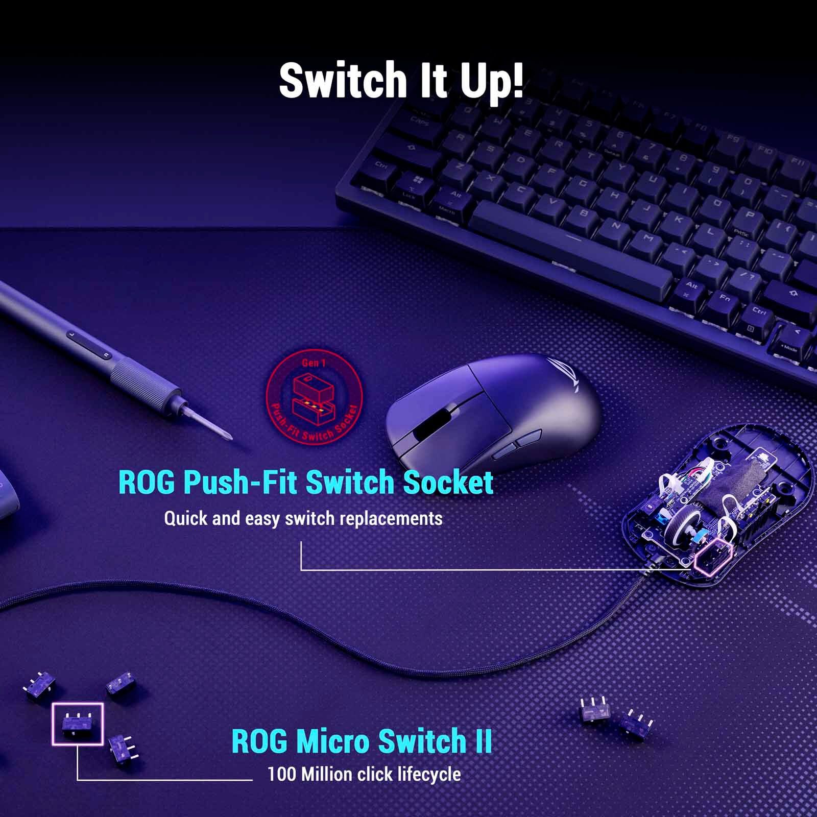 ASUS Rog Harpe Mini Core Wired Mouse P524 ROG HARPE MINI CORE-image 2