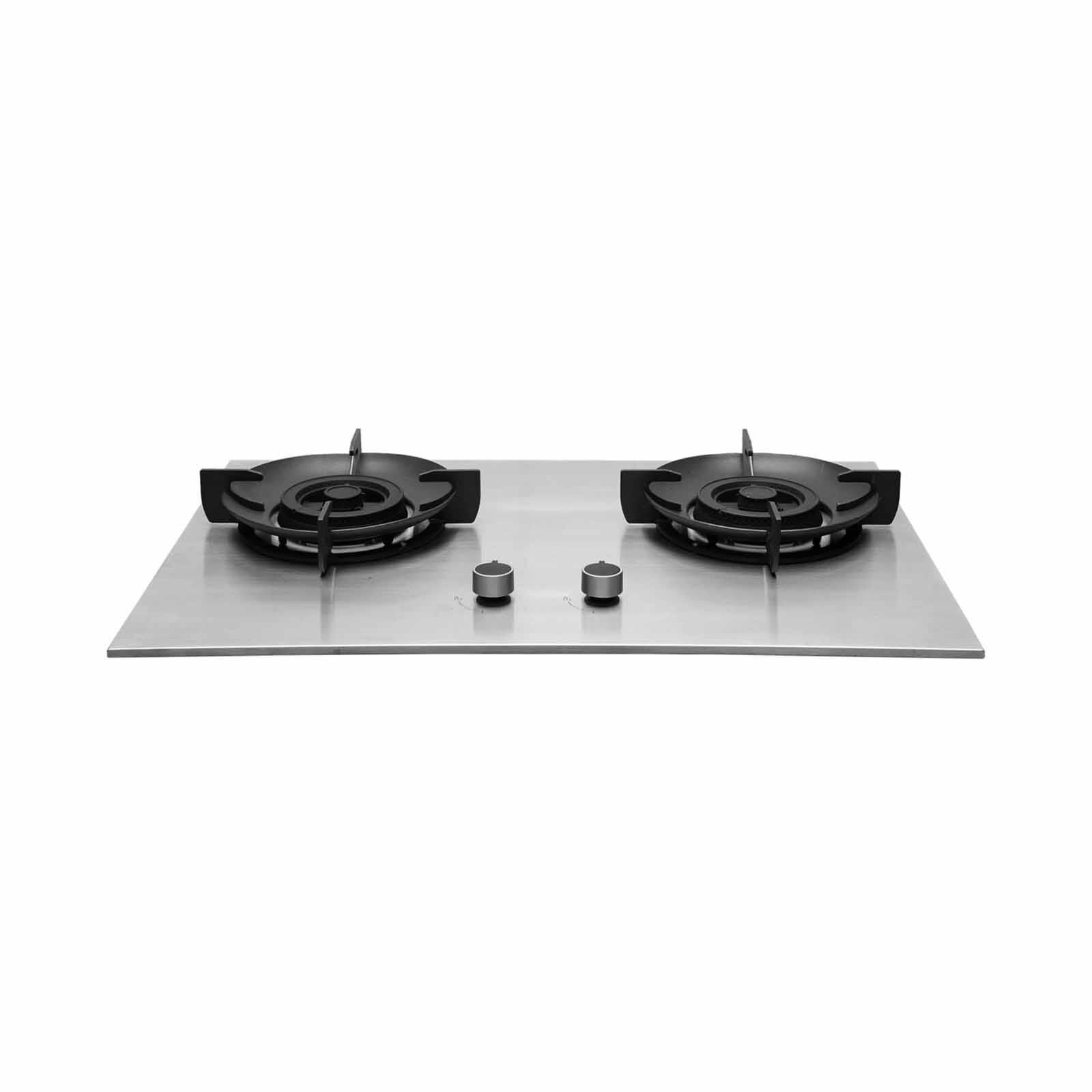 MAYER 75cm 2 Burner Gas Hob (pub/lpg) - Stainless Steel MMSS7502HI-image 3