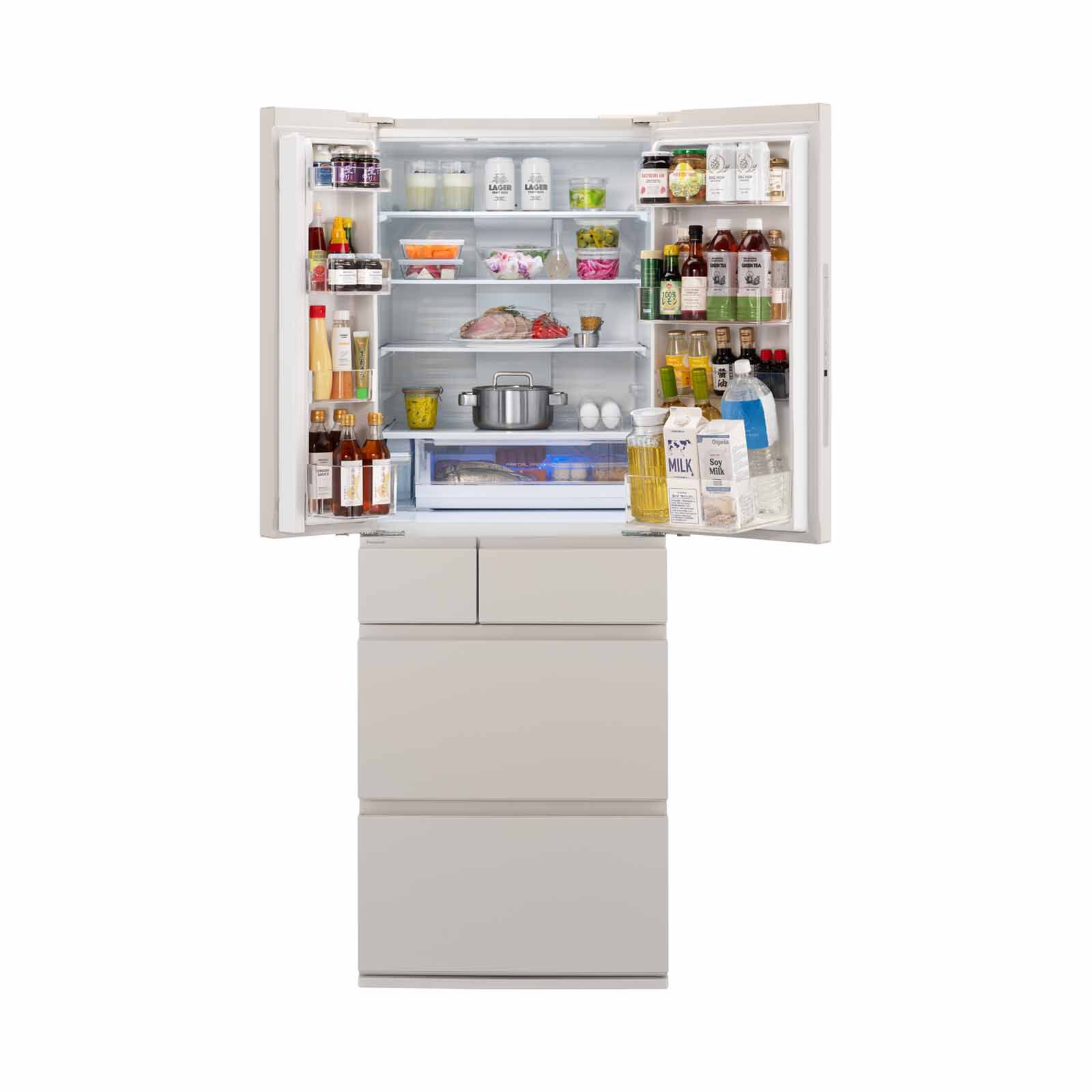 PANASONIC Multi Door Fridge (490l) - Matte Light Beige NR-F502YT-C6-image 2
