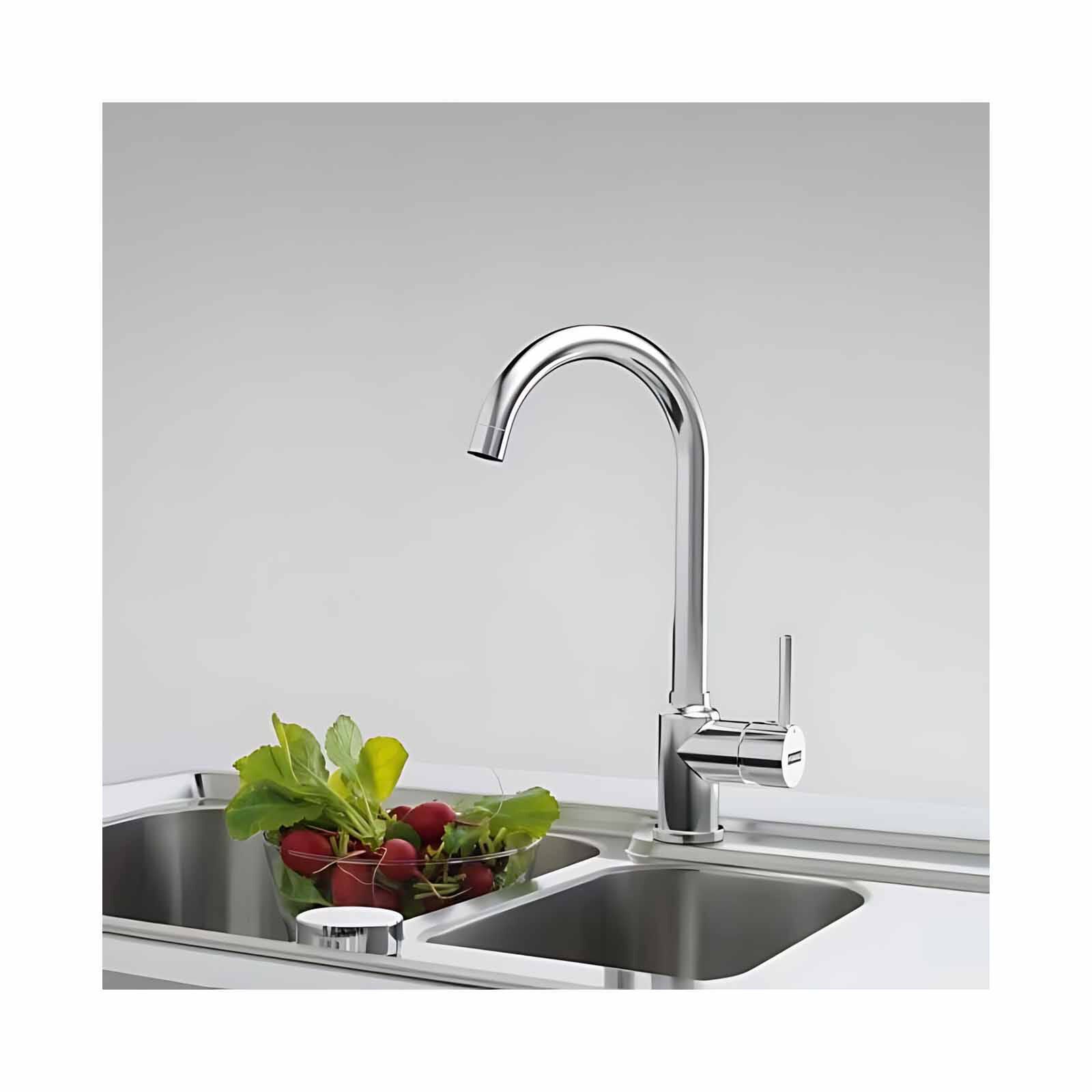 FRANKE Franke Tap Lina Swivel Spout G Chrome - Exclude Installation CT9020C-image 2