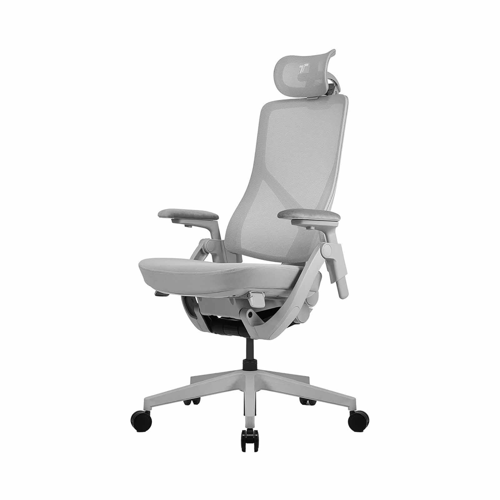 TTRACING Tt Aeroflex Ergochair - Ashy Grey TTARFX-002-image 7