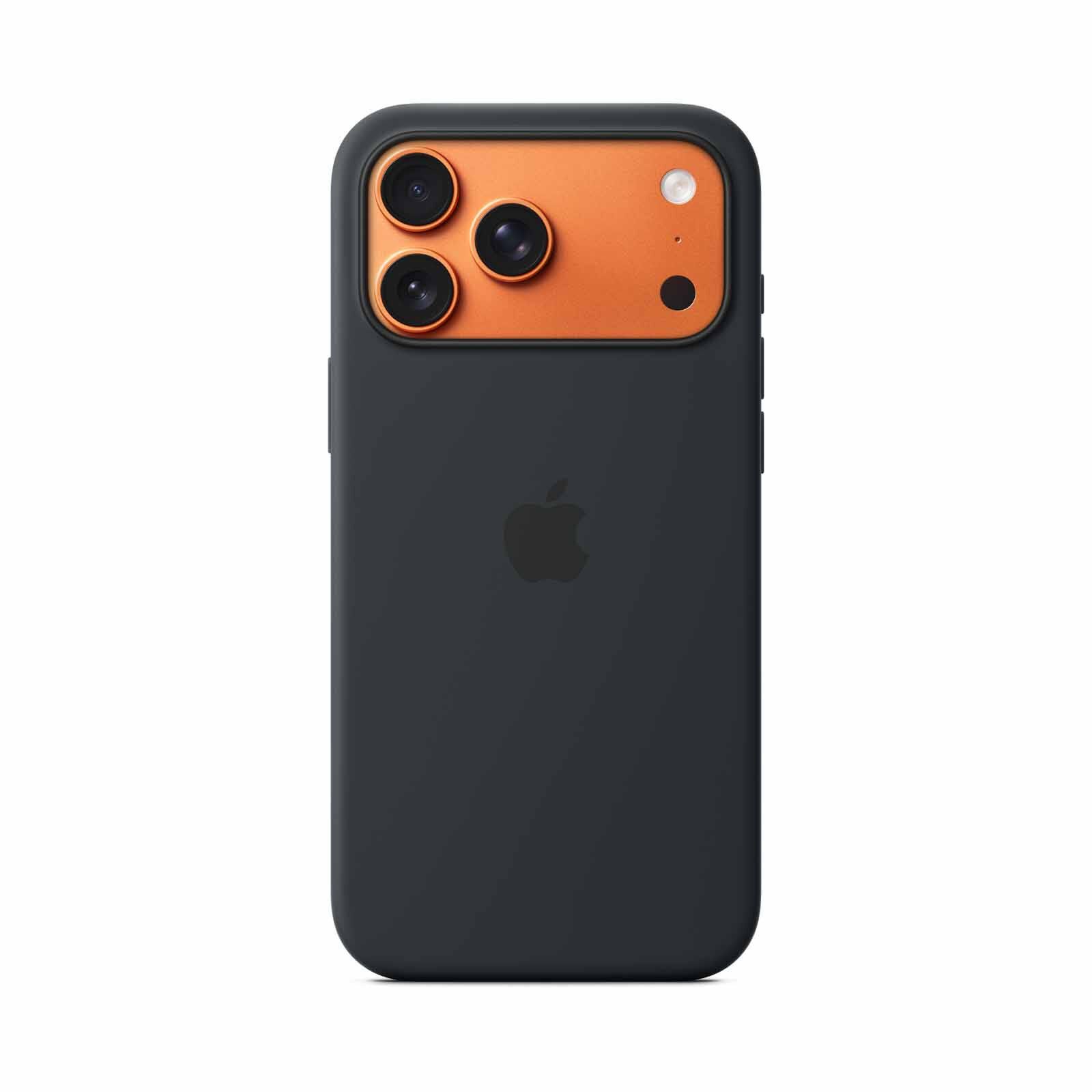 APPLE Iphone 17 Pro Max Silicone Case With Magsafe &ndash; Black MGFR4FE/A-image null