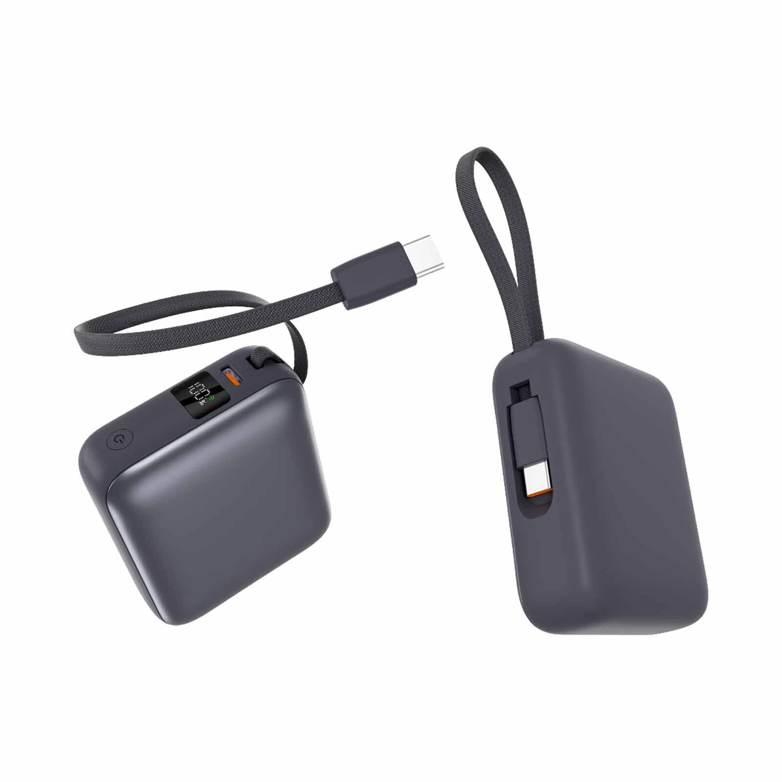 ENERGIZER 10000mah Pd+qc Lcd Built In Usb-c Cable Ccc Powerbank UE10082PQ_GY_CL-image 5