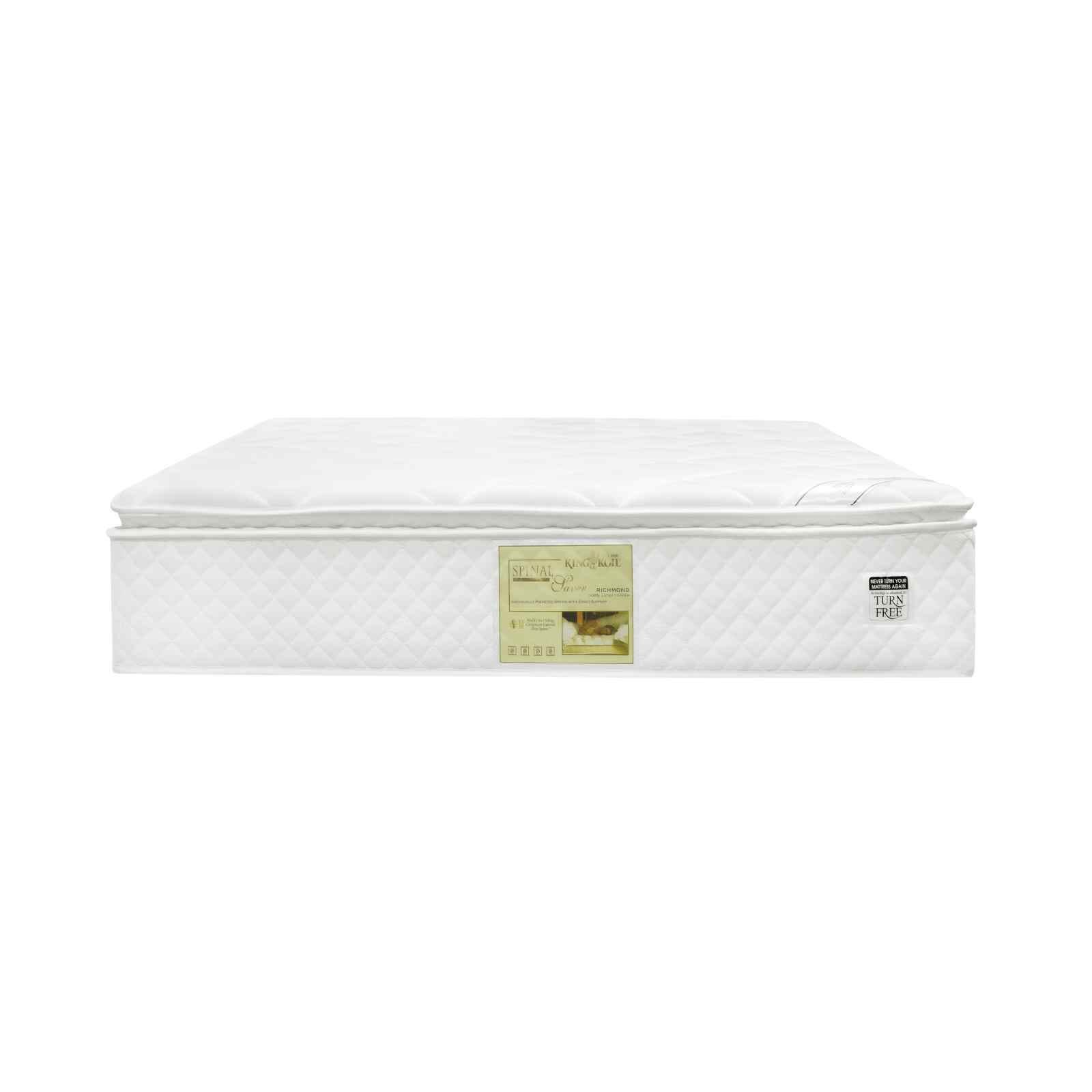 KINGKOIL Single Size Mattress + Foc Bedframe RICHMOND-image 1